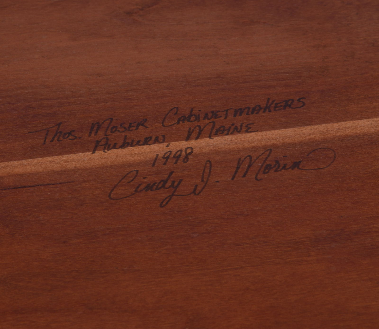 Thomas Moser Continuous Arm Windsor Bench. - 6