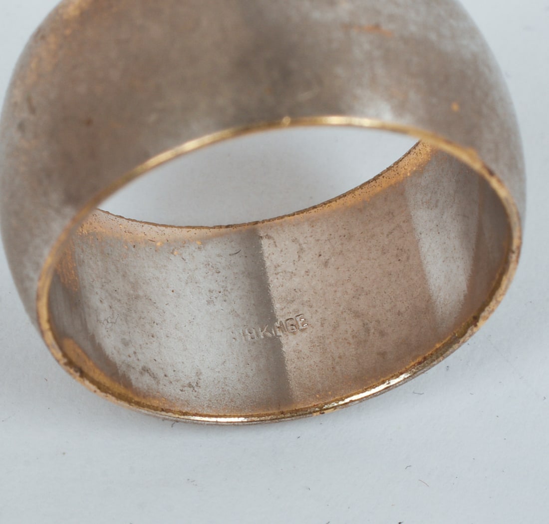 Navajo Sterling Silver Ring. - 4