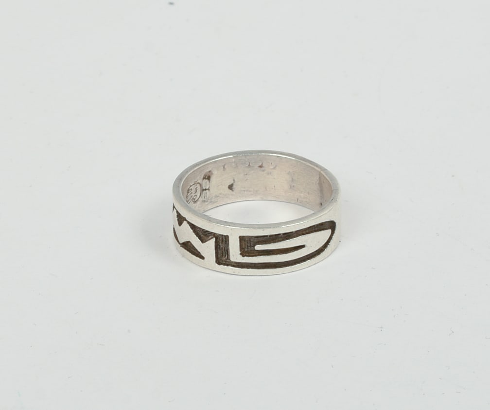Navajo Sterling Silver Ring. - 3