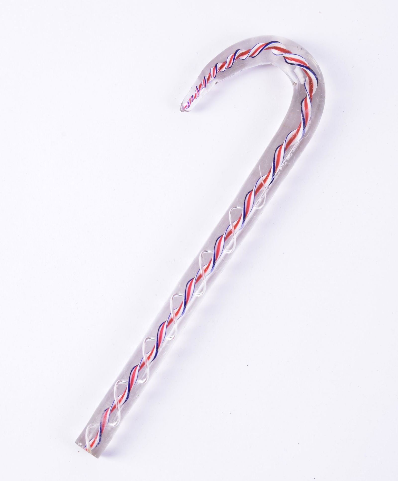 Blown Glass Candy Cane. - 2