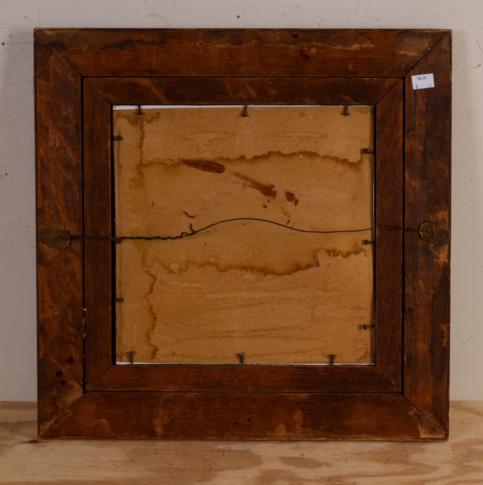 Finely Carved Walnut Frame. - 3