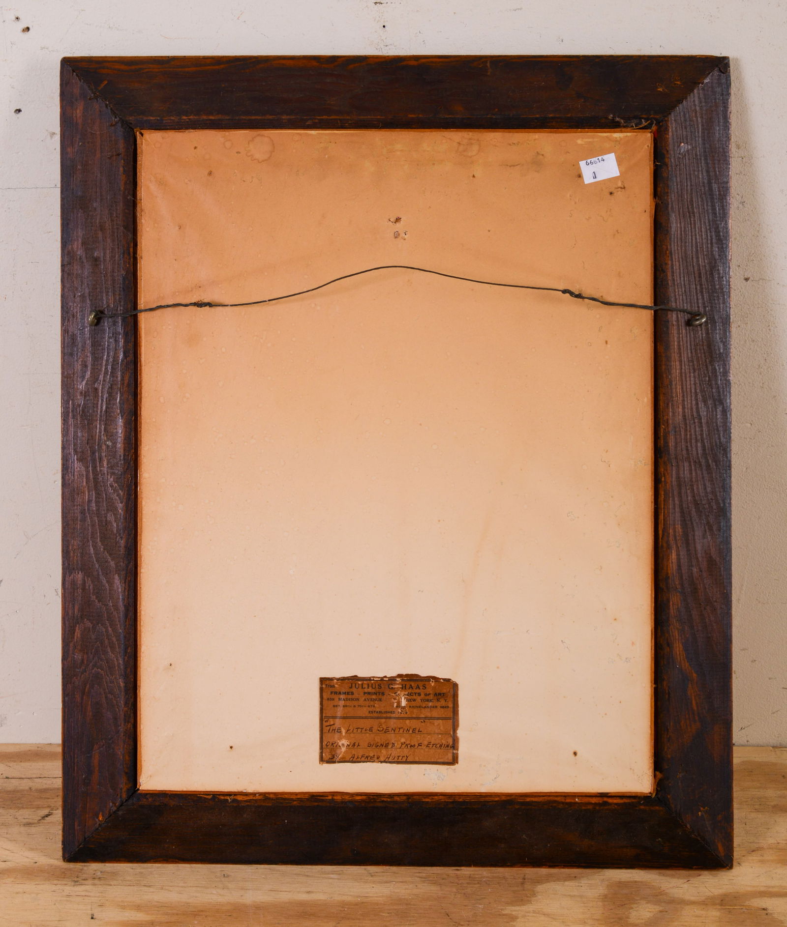 Alfred Hutty Etching. - 3