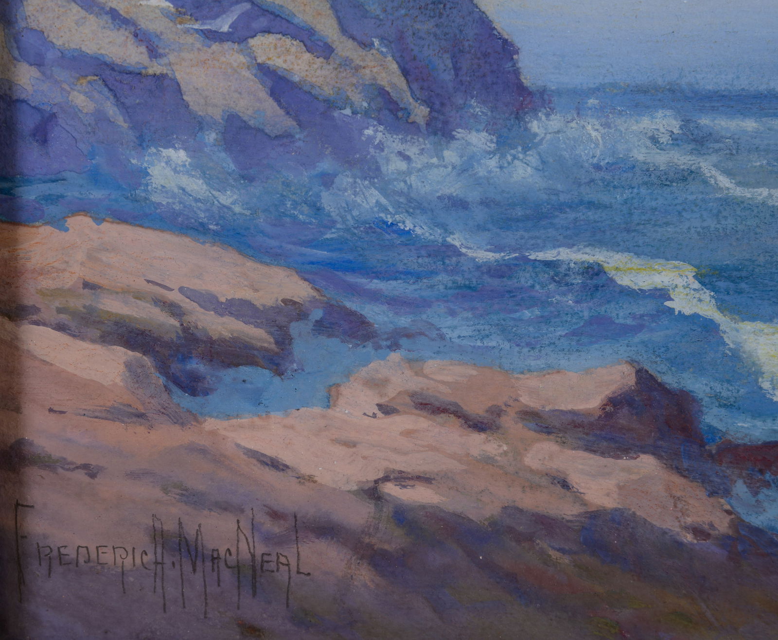 Frederic MacNeal. Seaside Cliffs - 2