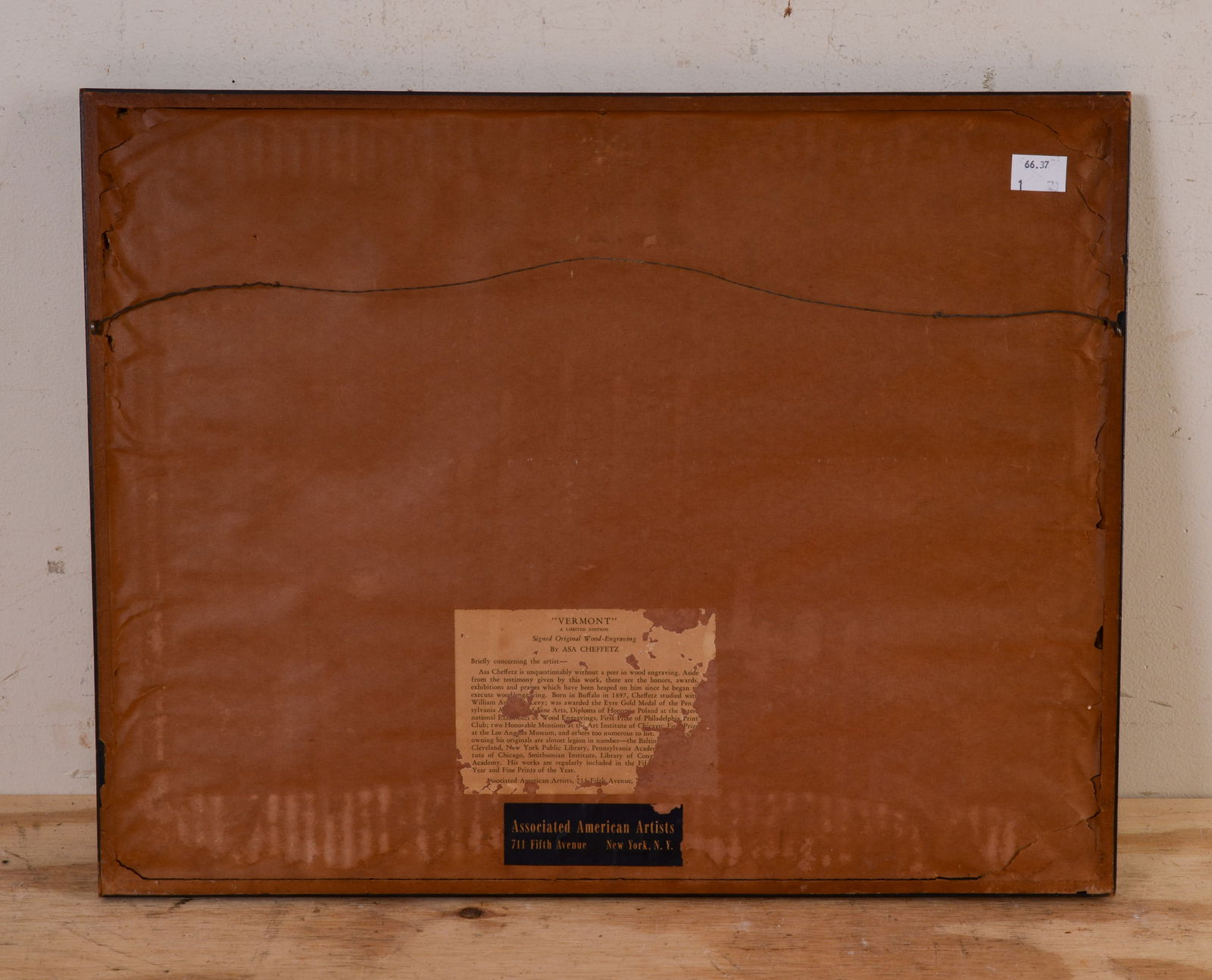 Asa Chaffetz. Vermont - 3