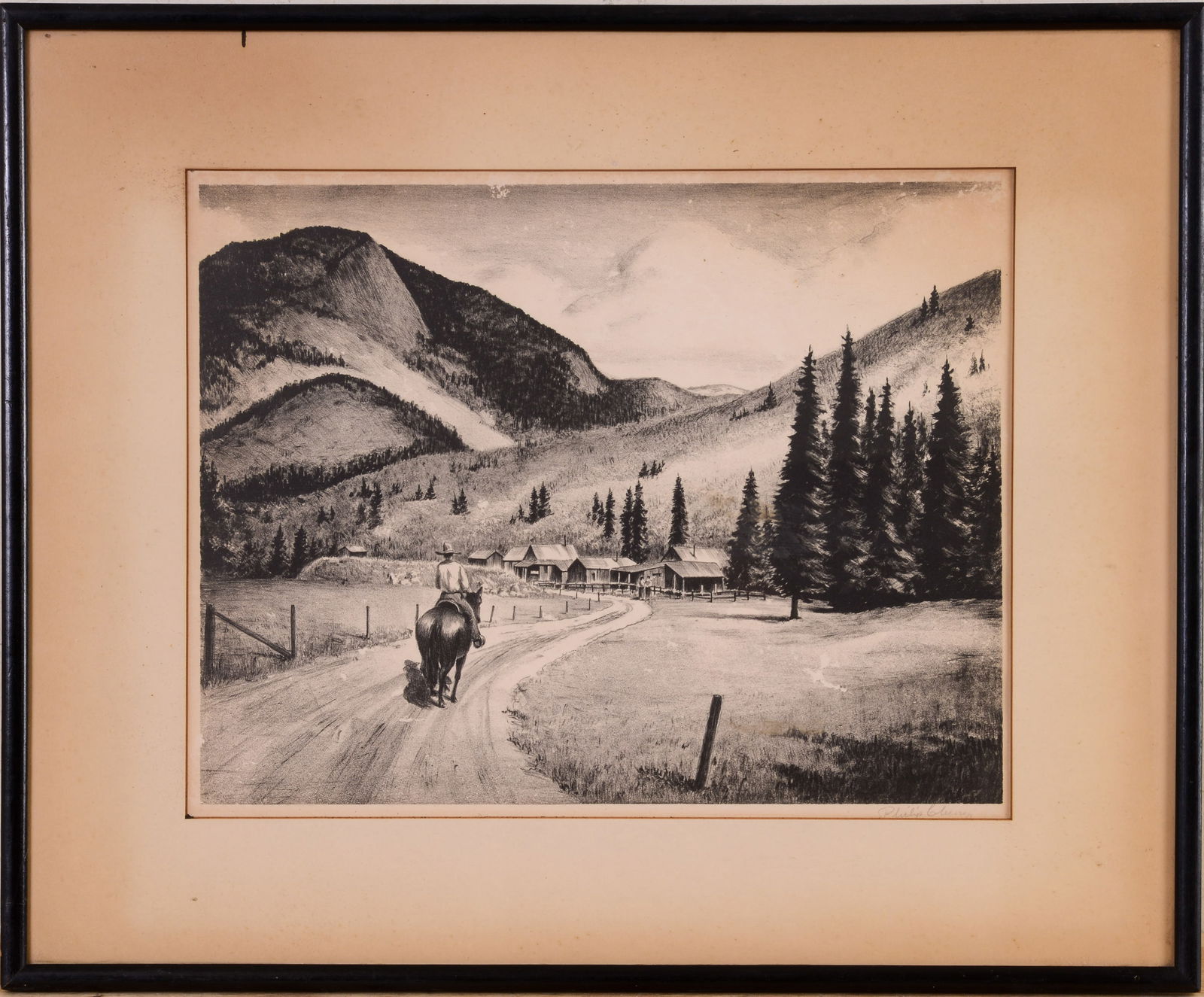 Philip Cheney. Western Landscape (1 of 3)