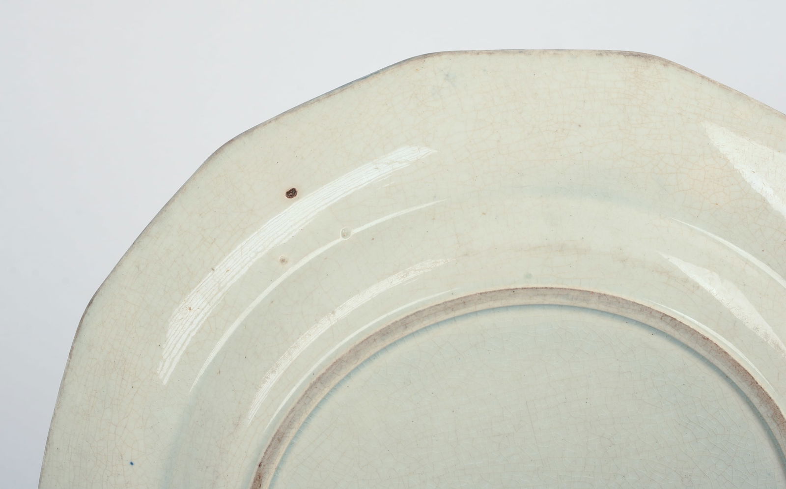 Three Spatterware Plates - 5