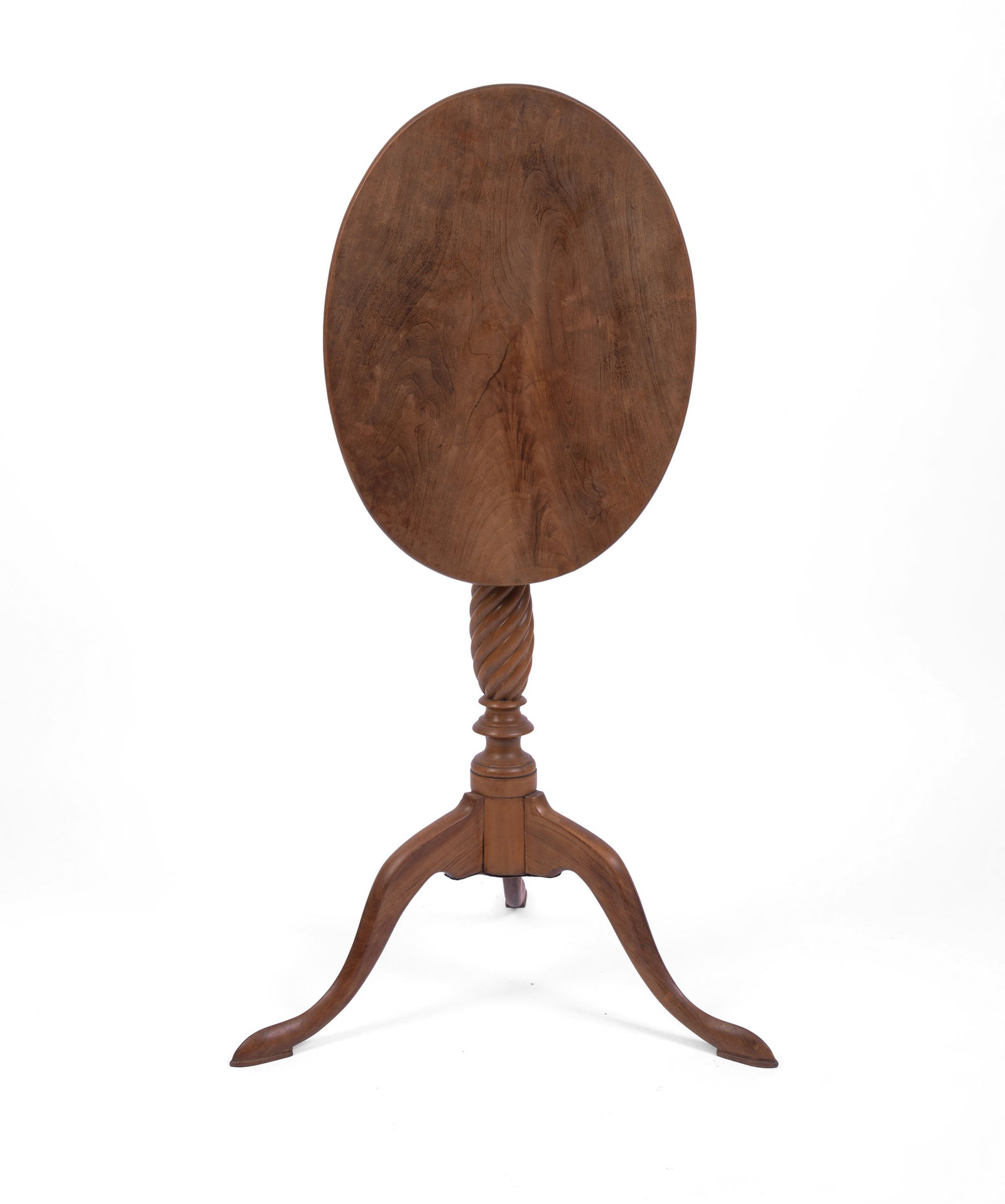 New England Tilt Top Candle Stand. (1 of 4)