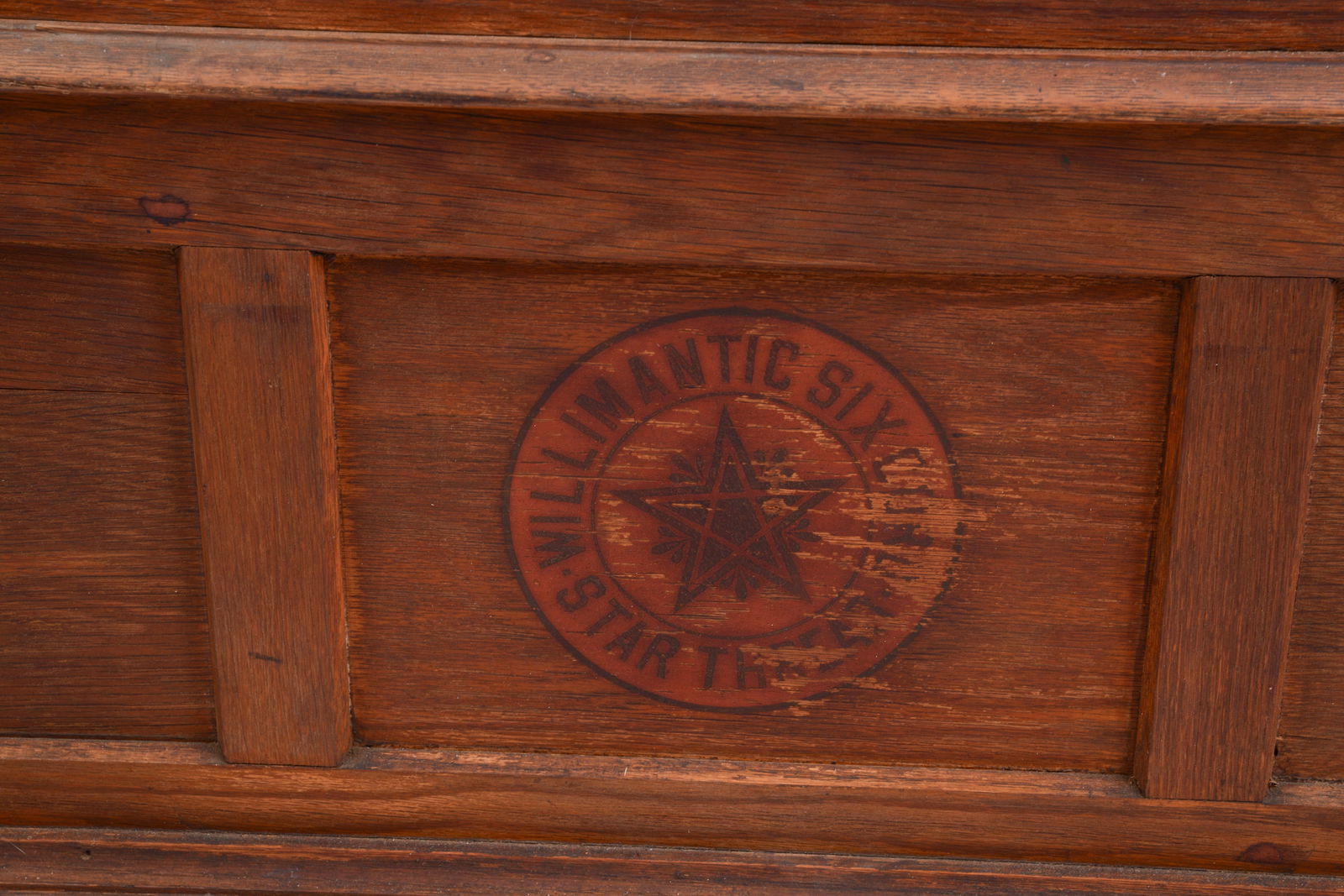 Willimantic Countertop Thread Cabinet. - 6