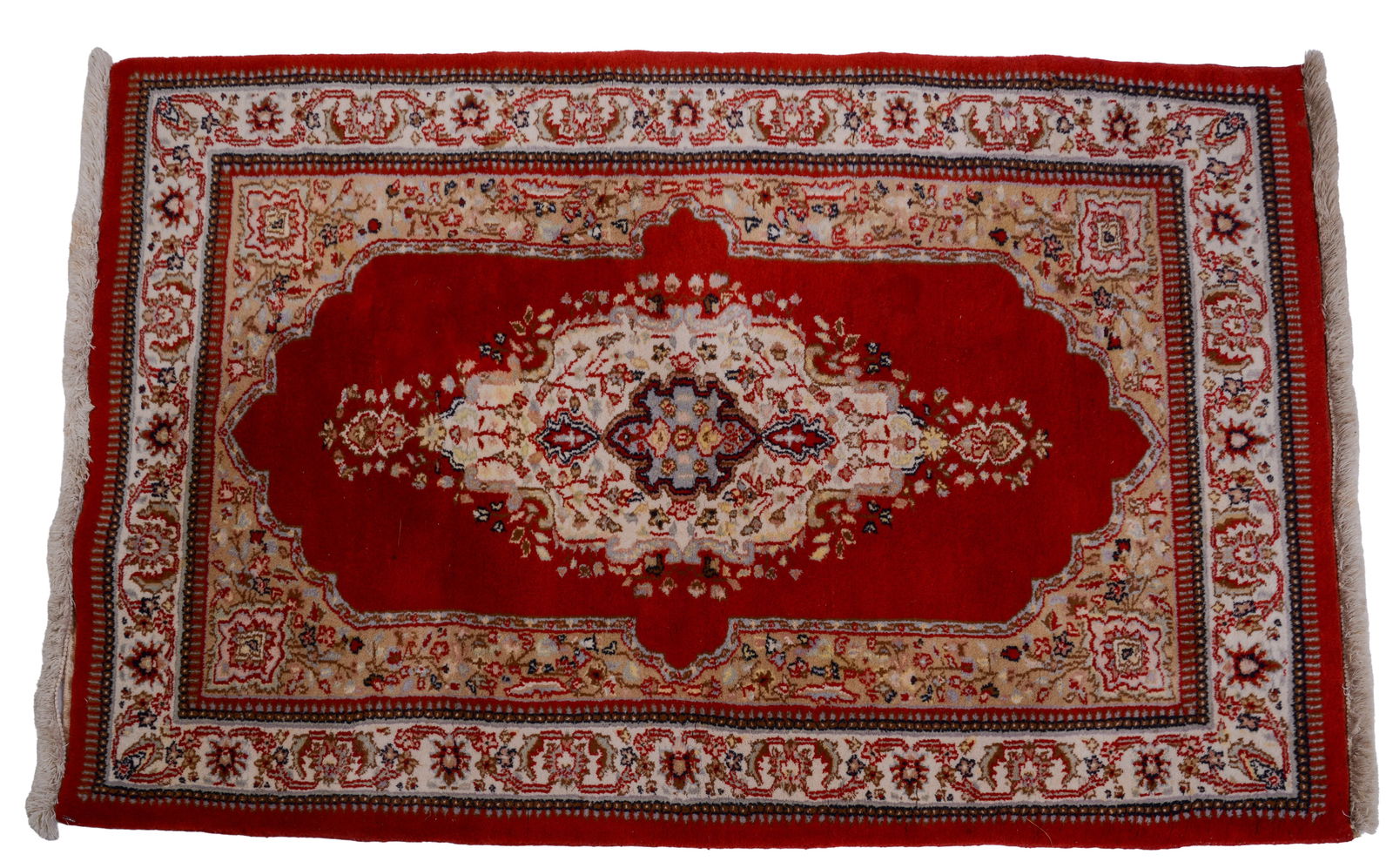 Tabriz Oriental Carpet With Red Field (1 of 3)