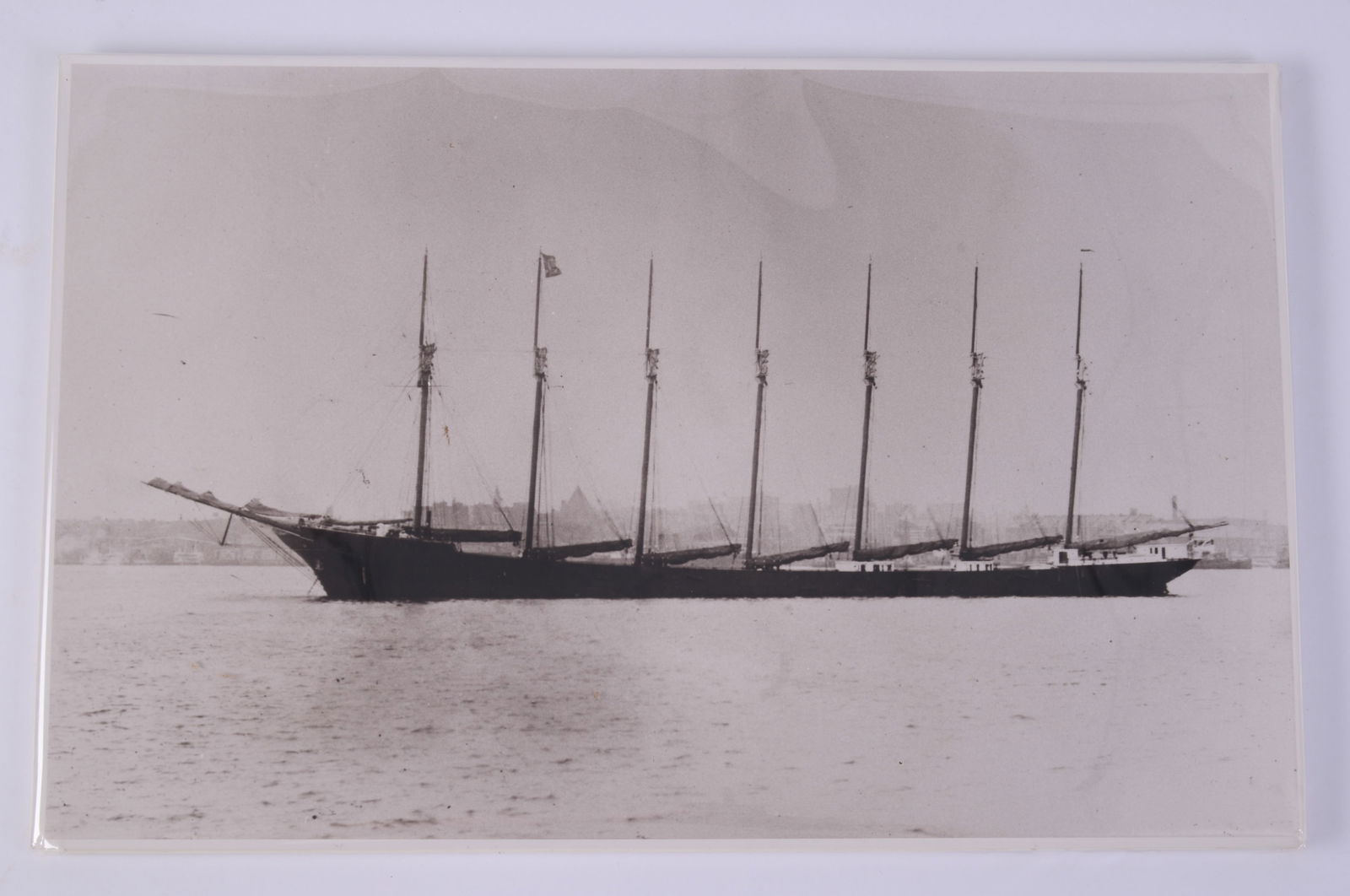 Early Photograph of the Thomas Lawson.: 9 x 13 inches.