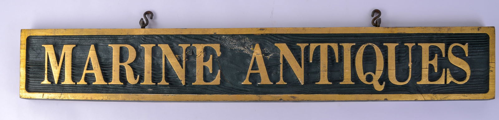 Two Sided Marine Antiques Sign. (1 of 2)