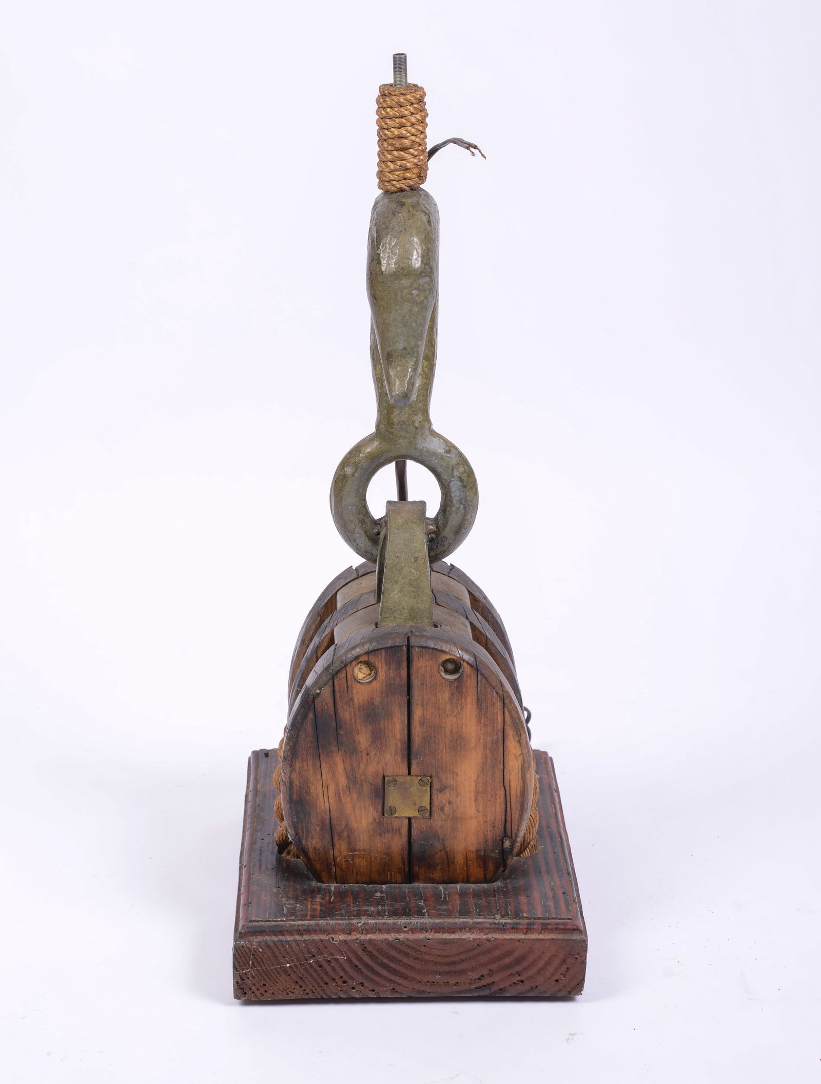 Nautical Pulley Lamp. - 2