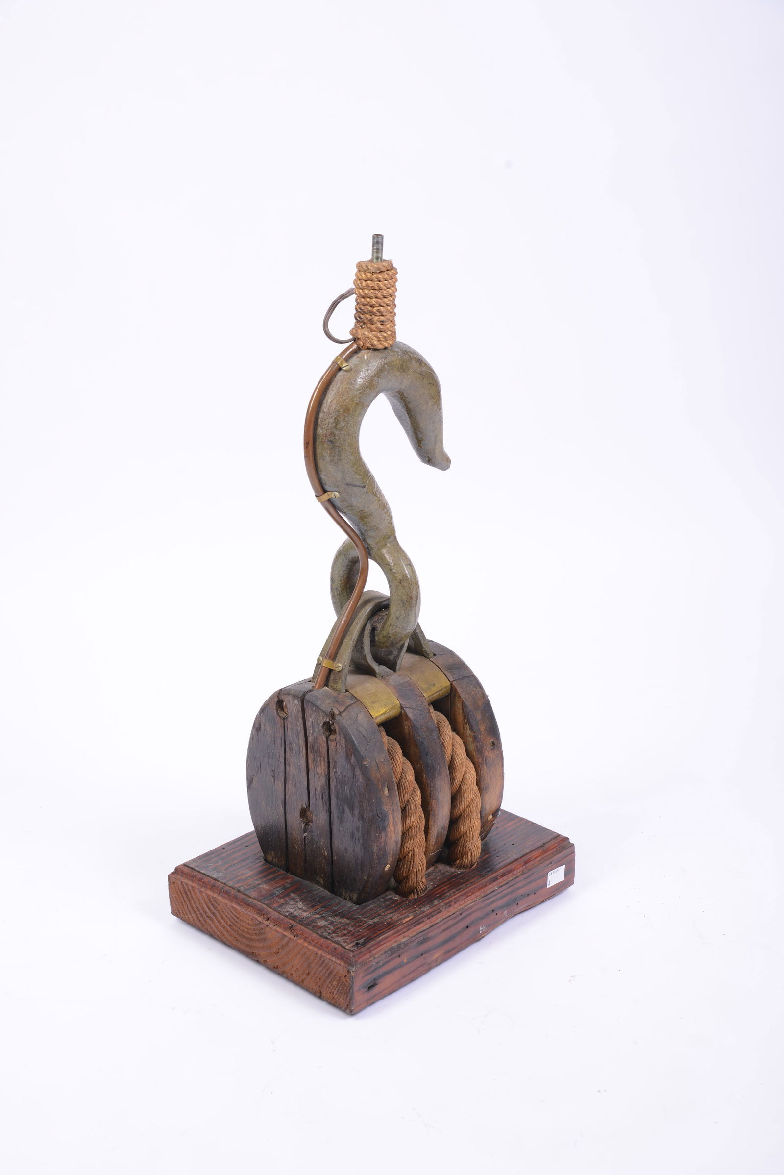 Nautical Pulley Lamp. - 3