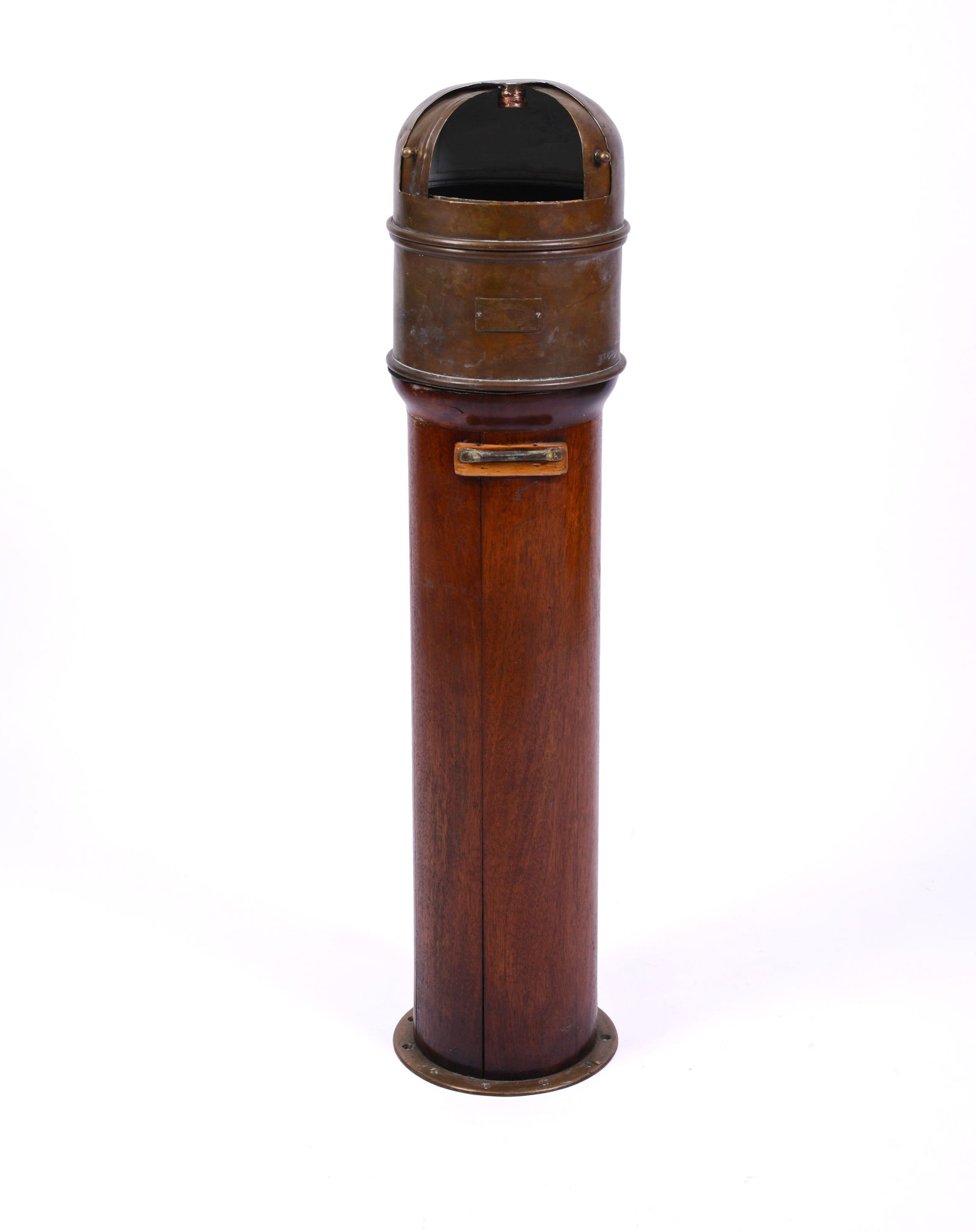 Small Kelvin & Wilfrid O. White Binnacle.: Height 34 inches. Lacking binnacle.