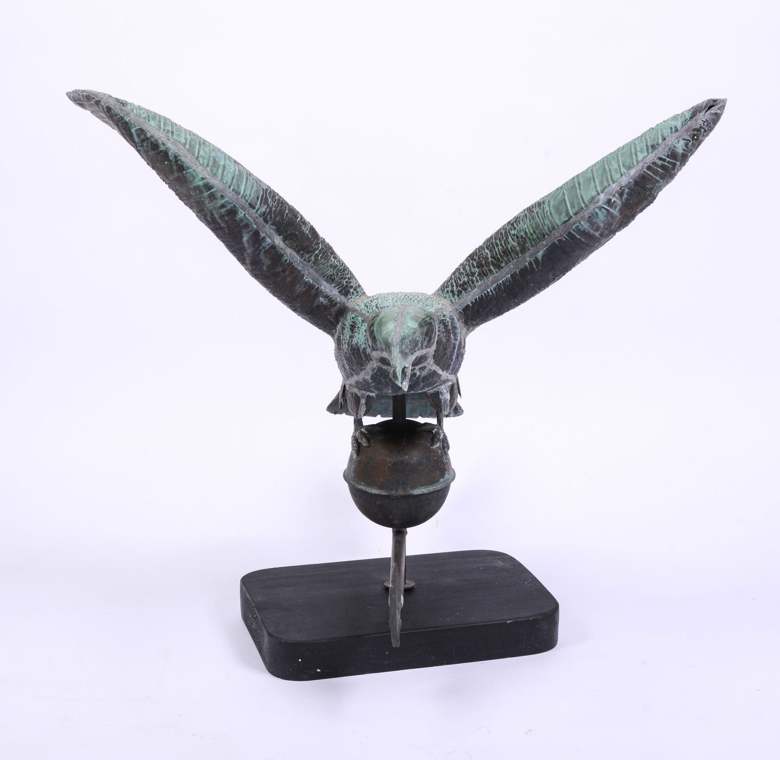 Antique Copper Eagle Weathervane. - 2