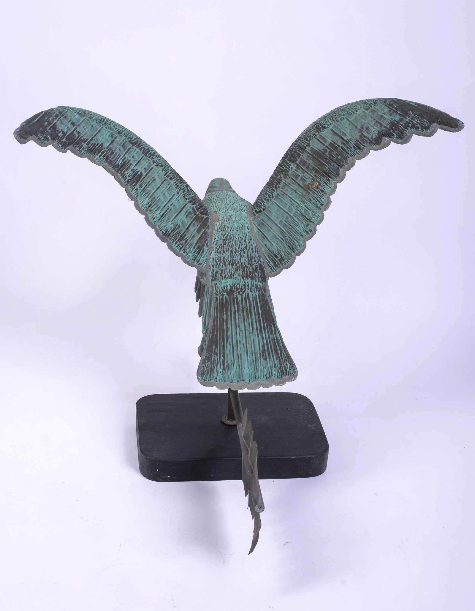 Antique Copper Eagle Weathervane. - 4