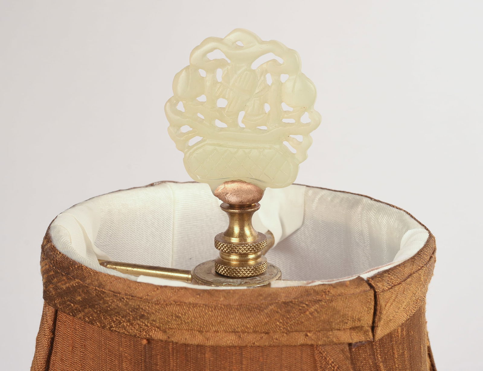 Chinese Celadon Glaze Table Lamp. - 2