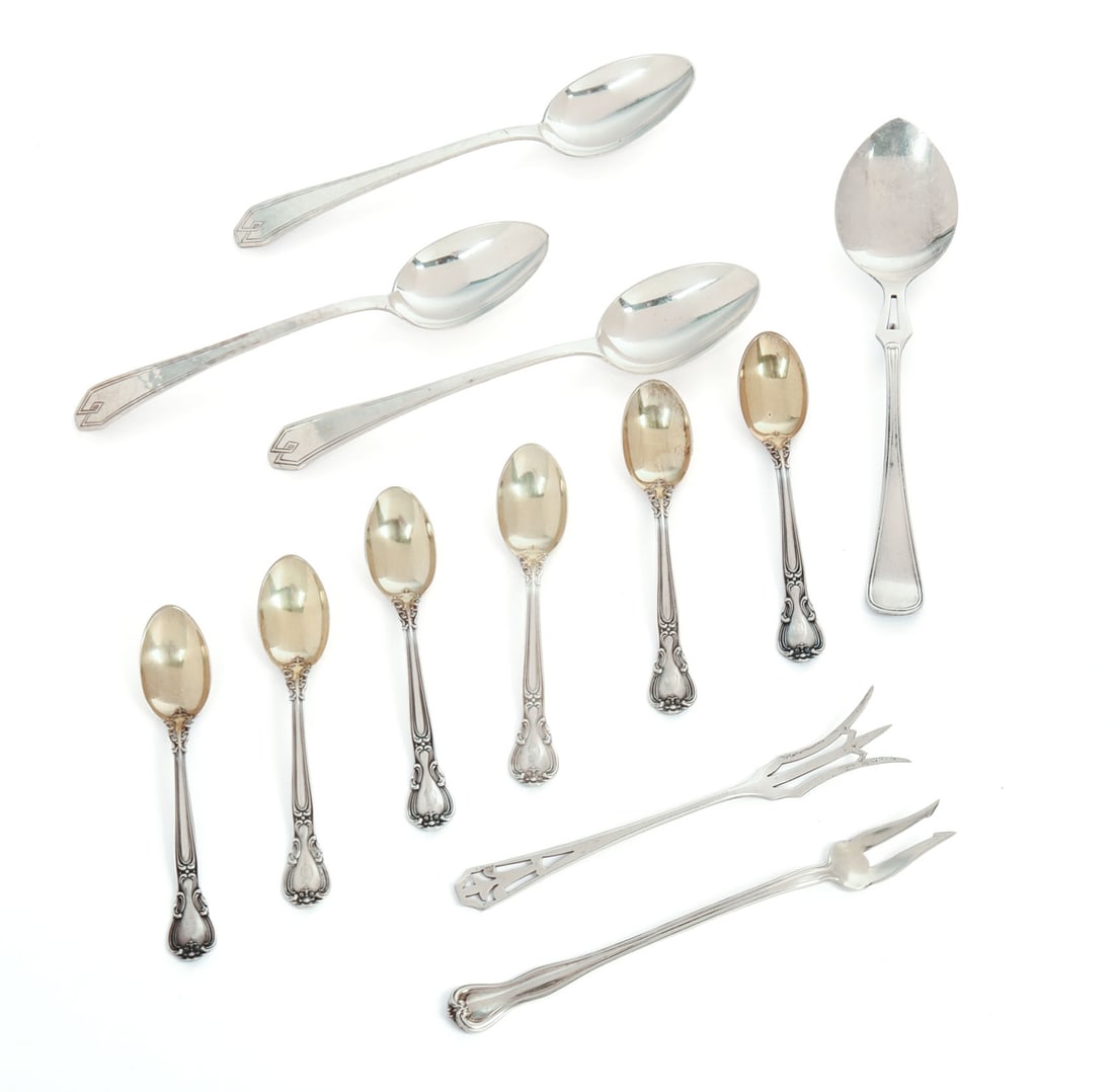 Group of Sterling Silver Flatware. (1 of 4)