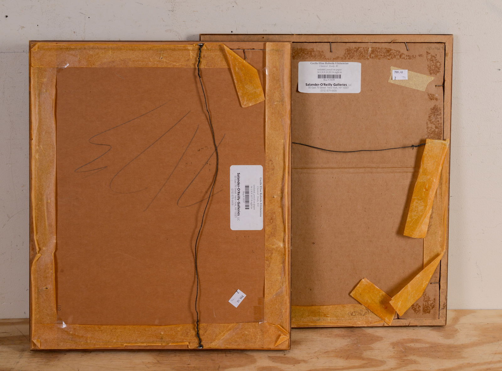 Cecile Elise Roberts Eilshemius. Two Illustrations. - 4