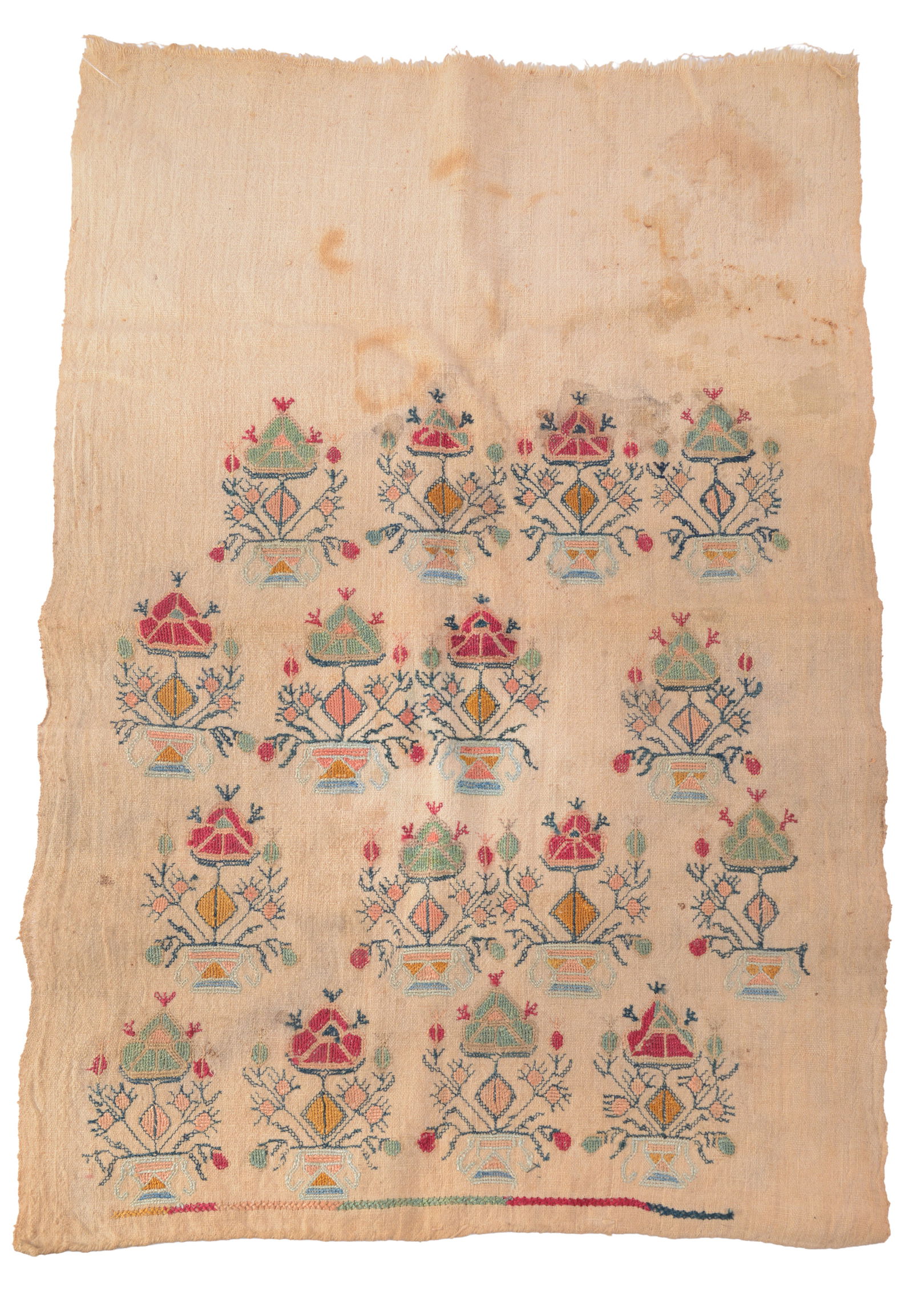 19th Century Needlepoint Sampler. (1 of 3)