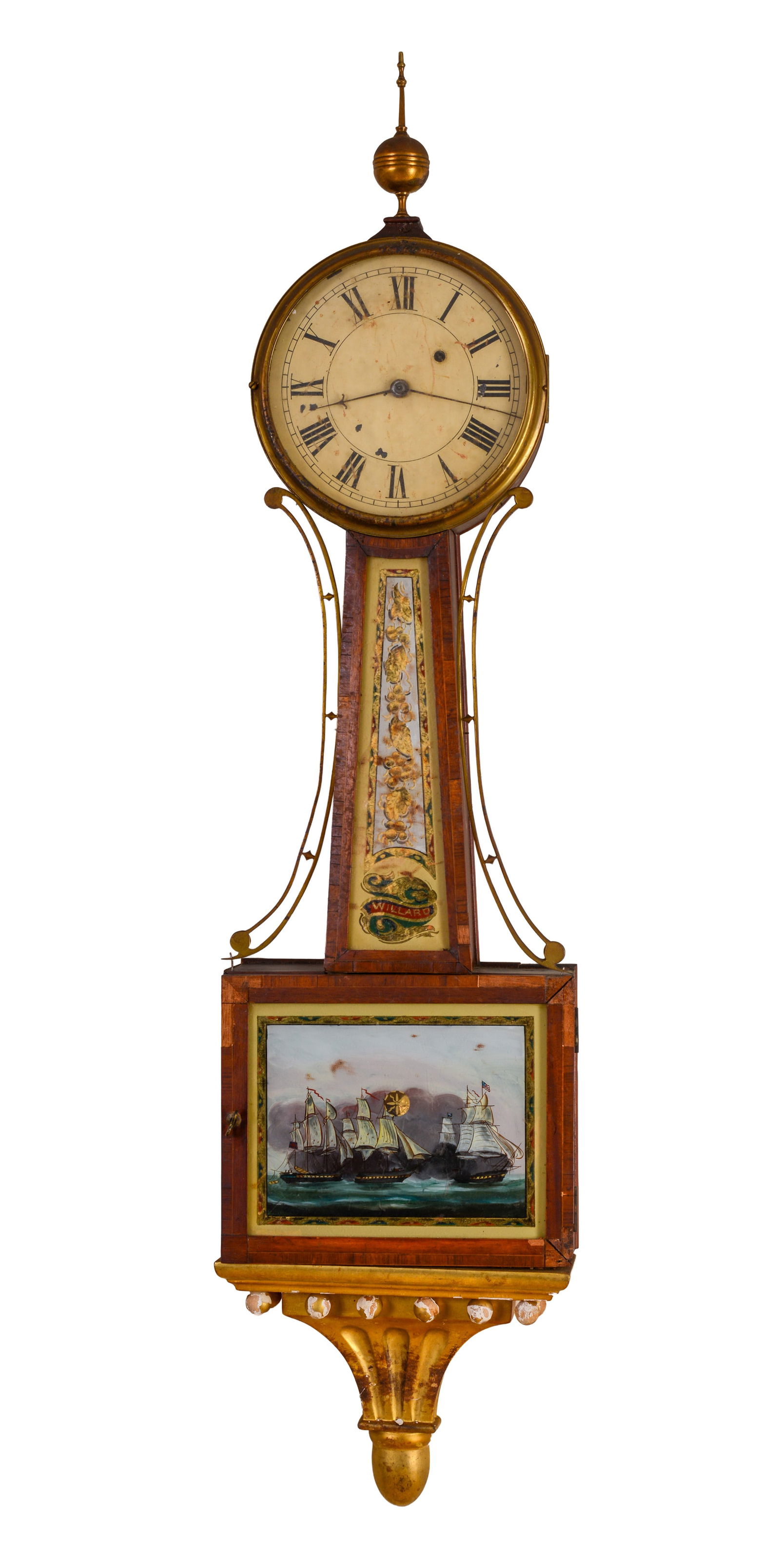 19th Century Willard Banjo Clock. (1 of 6)