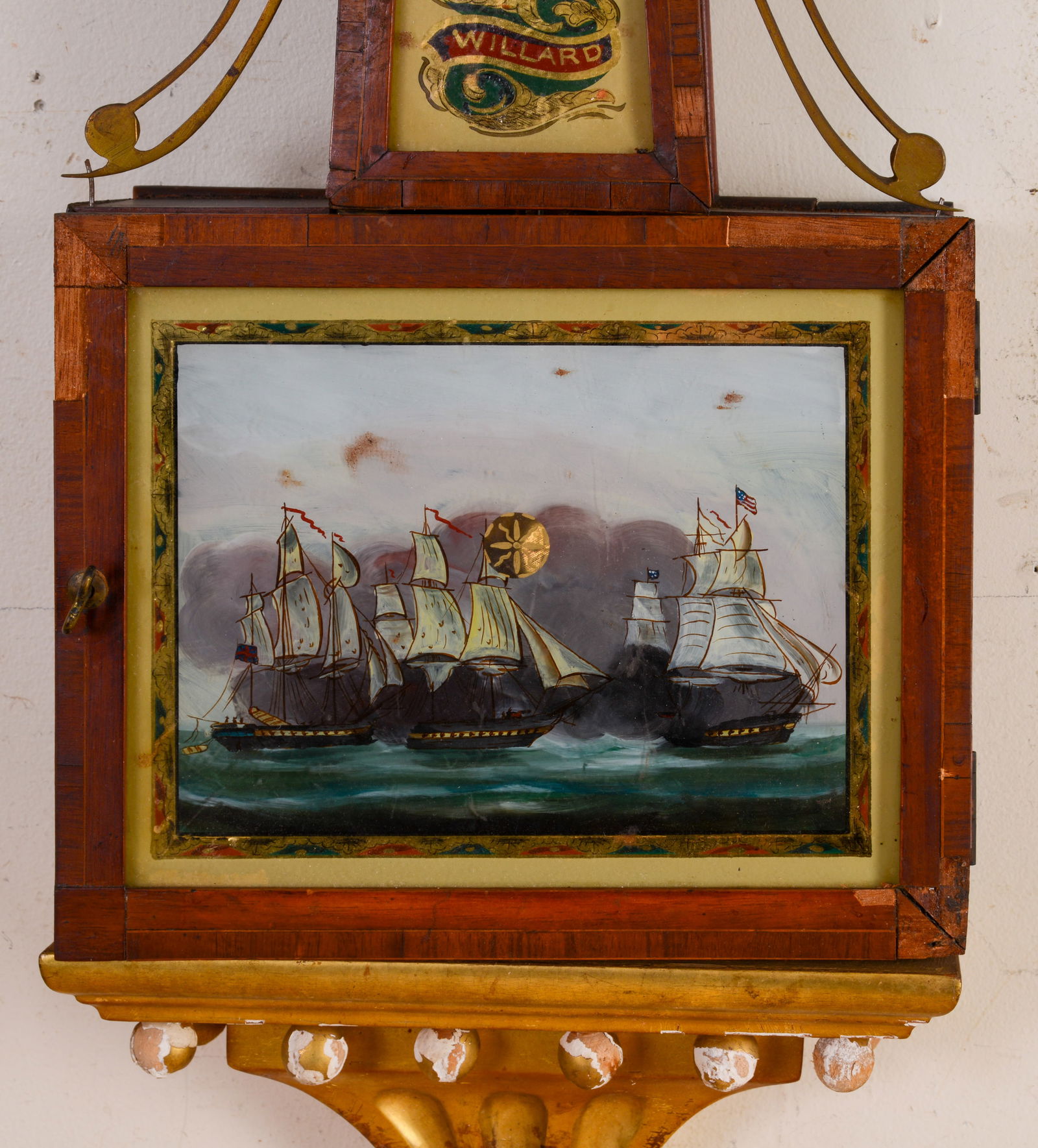 19th Century Willard Banjo Clock. - 2