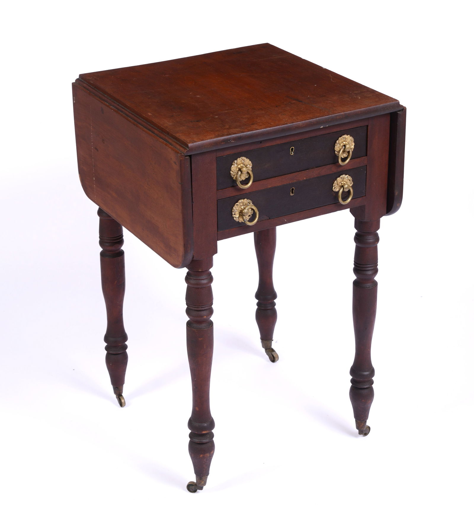 Early 19th Century Maple Two Drawer Stand. (1 of 5)