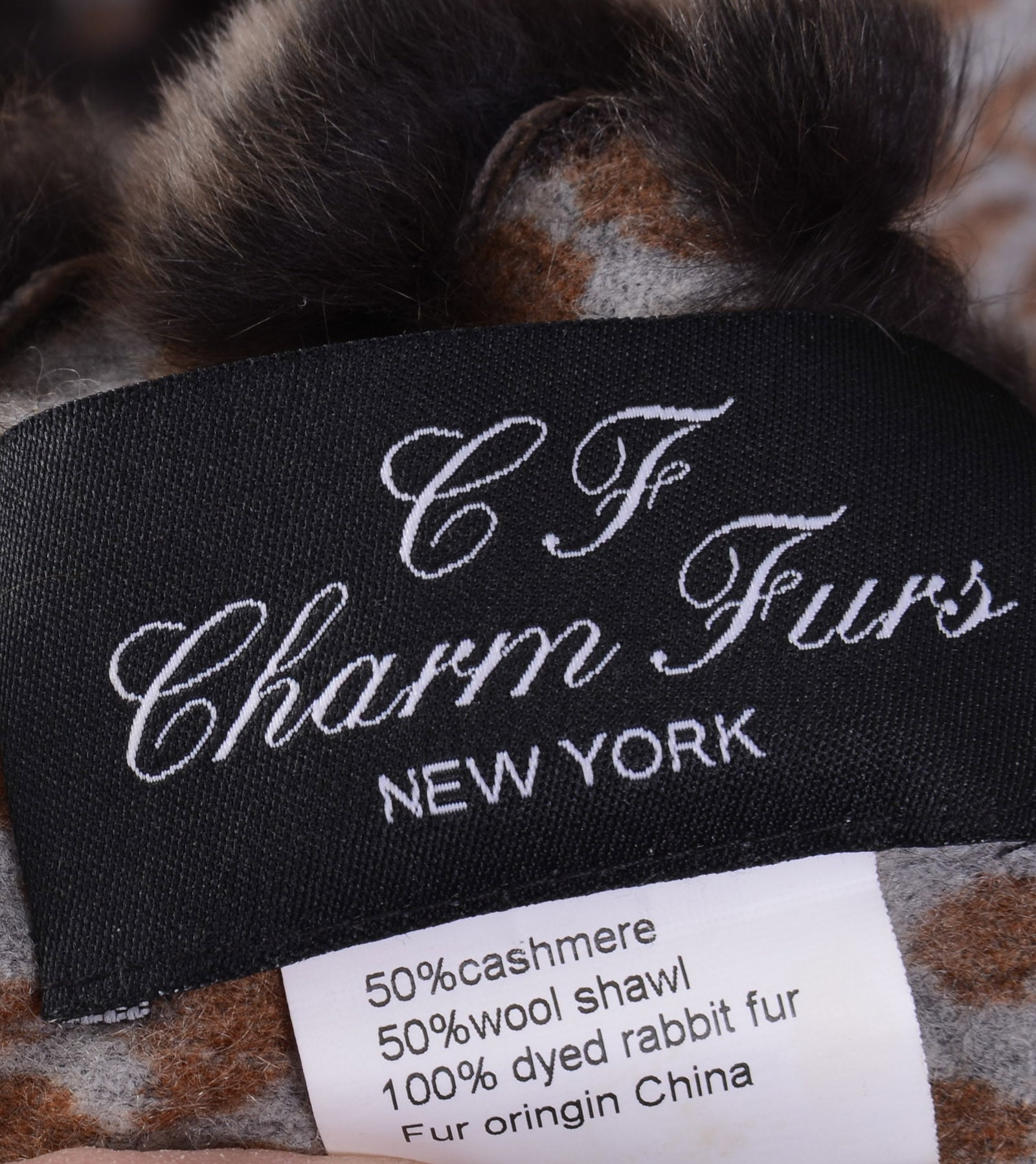 CF Charm Furs Throw. - 5