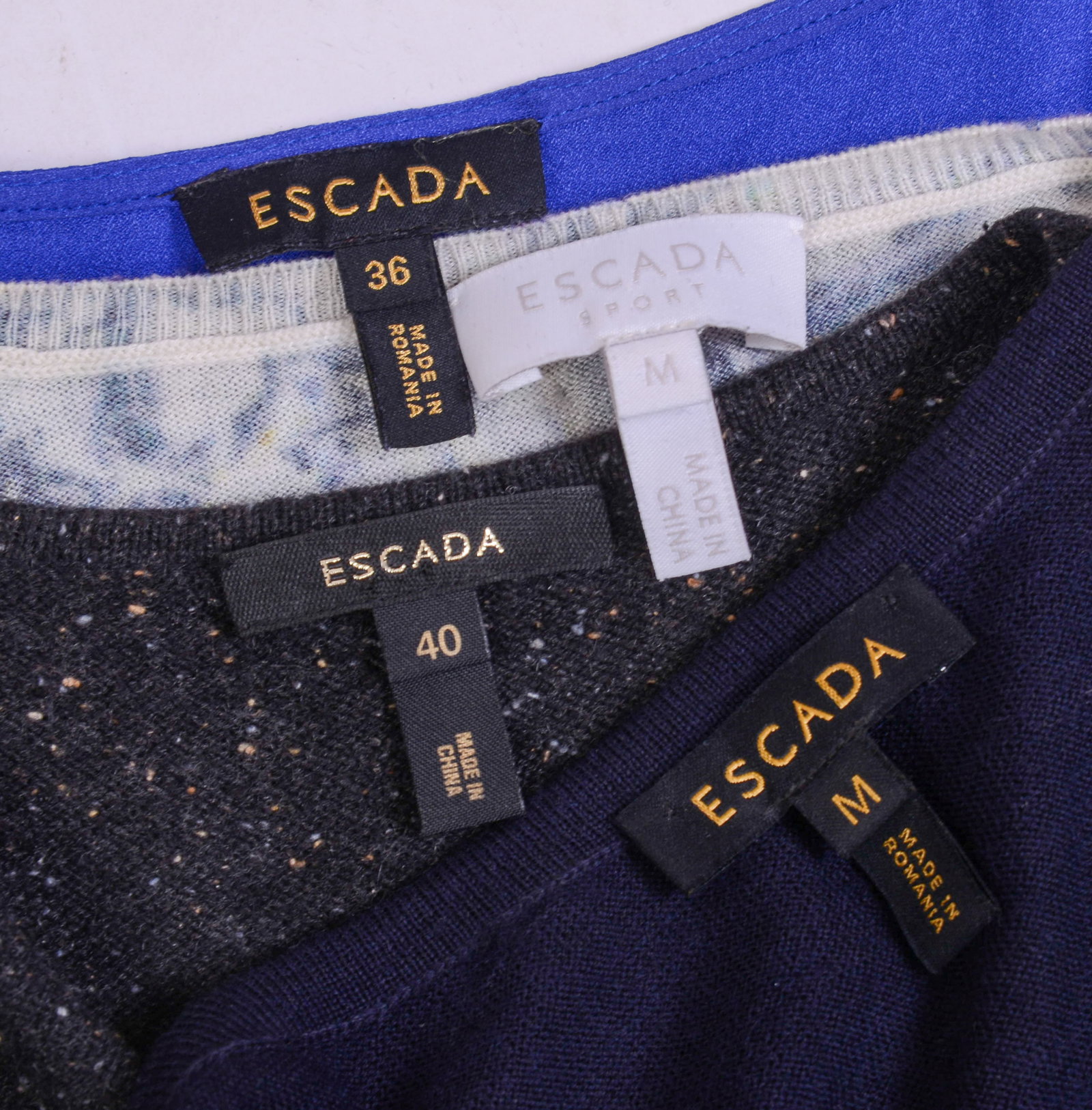 Four Escada Tops. - 5