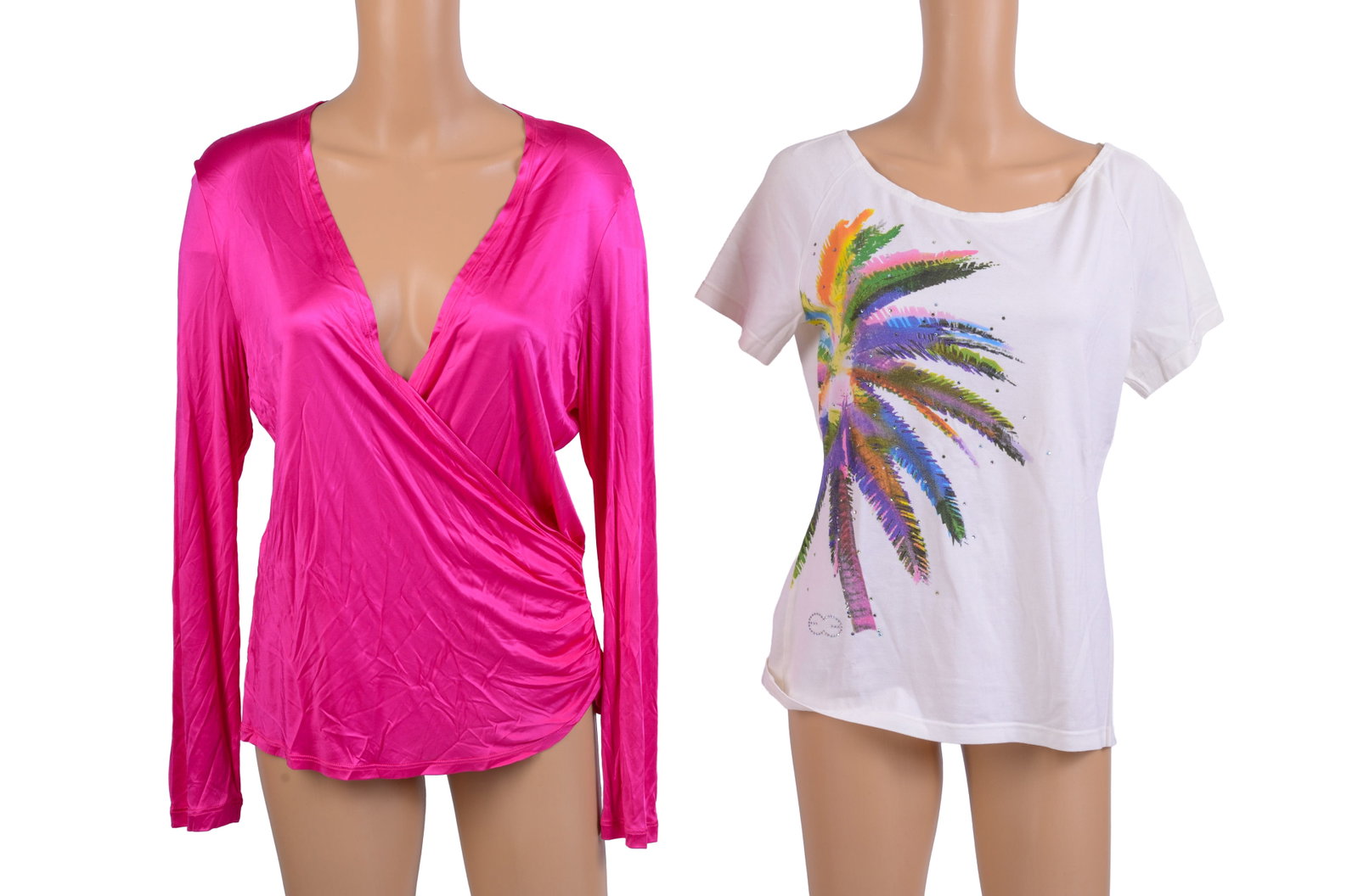 Four Escada Tops.: Sizes M, 40 and 42. Good condition. From the collection of Jane Morgan.