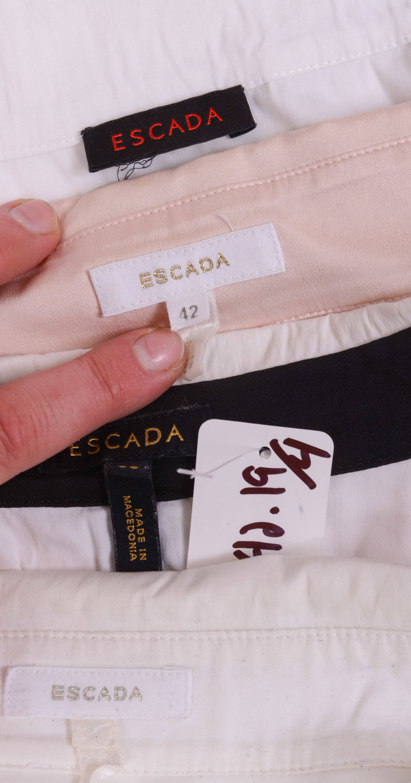 Four Escada Blouses. - 8