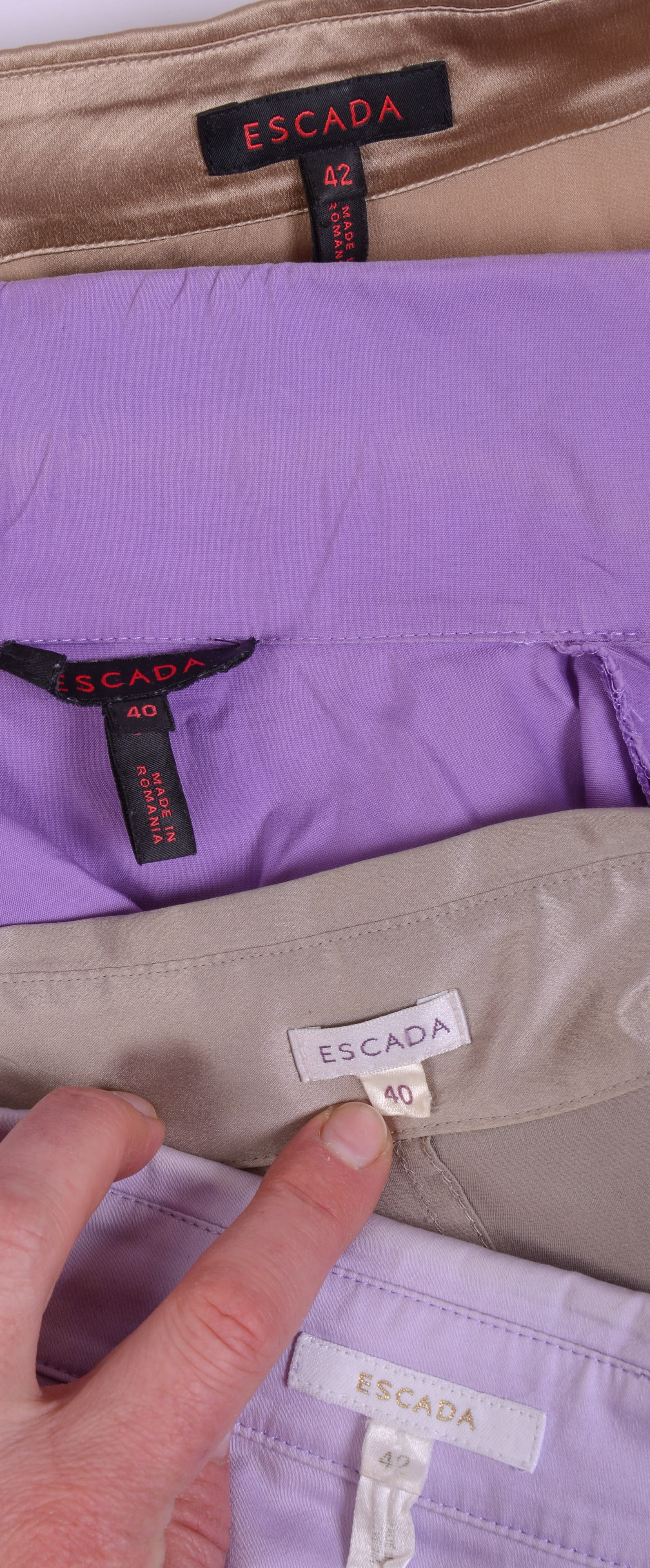 Four Escada Blouses. - 7