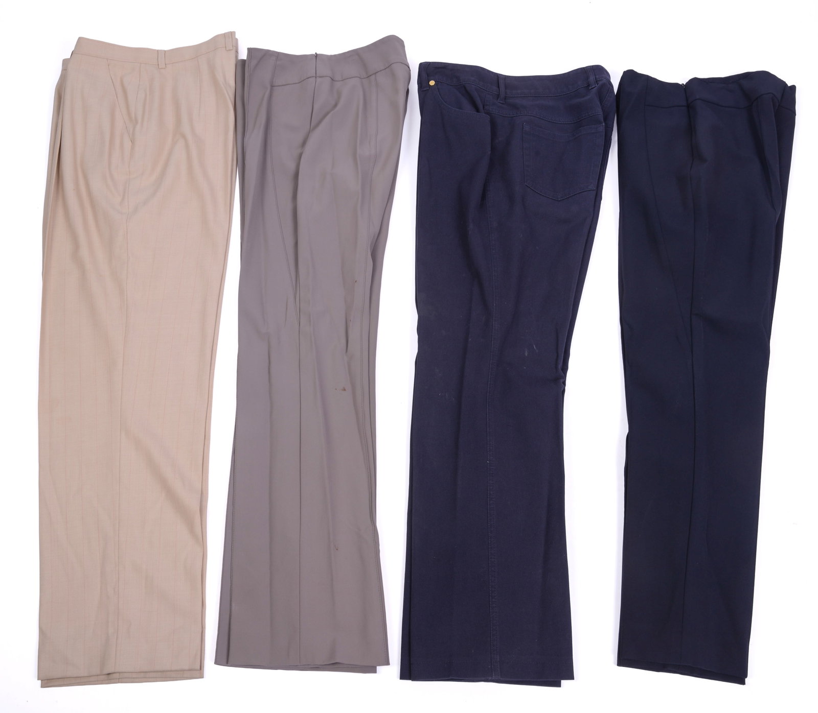 Four Pairs of Escada Pants.: Size 38. A few small stains. From the collection of Jane Morgan.