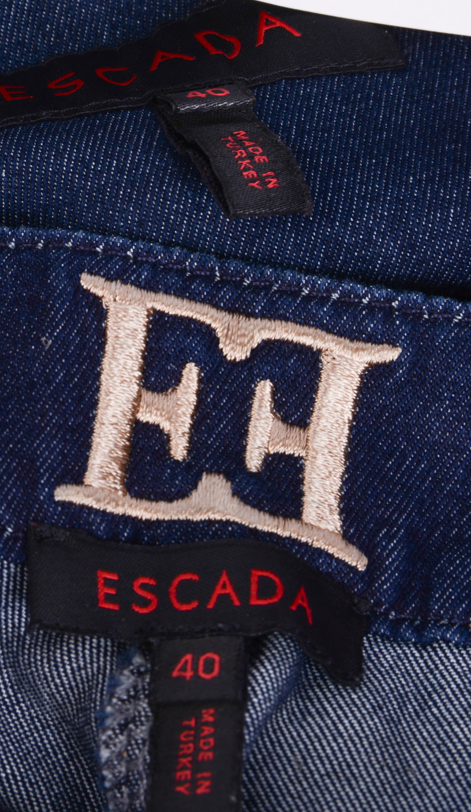 Escada Denim Jacket and Pants. - 5