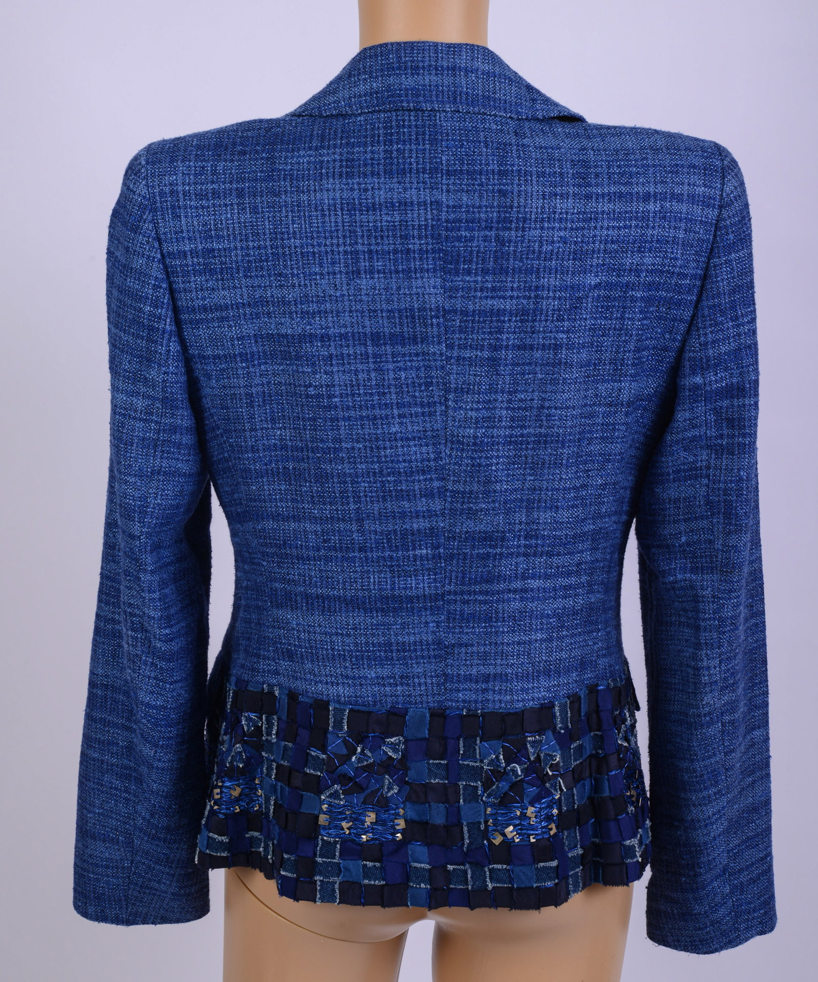 Escada Blazer in Blue. - 4