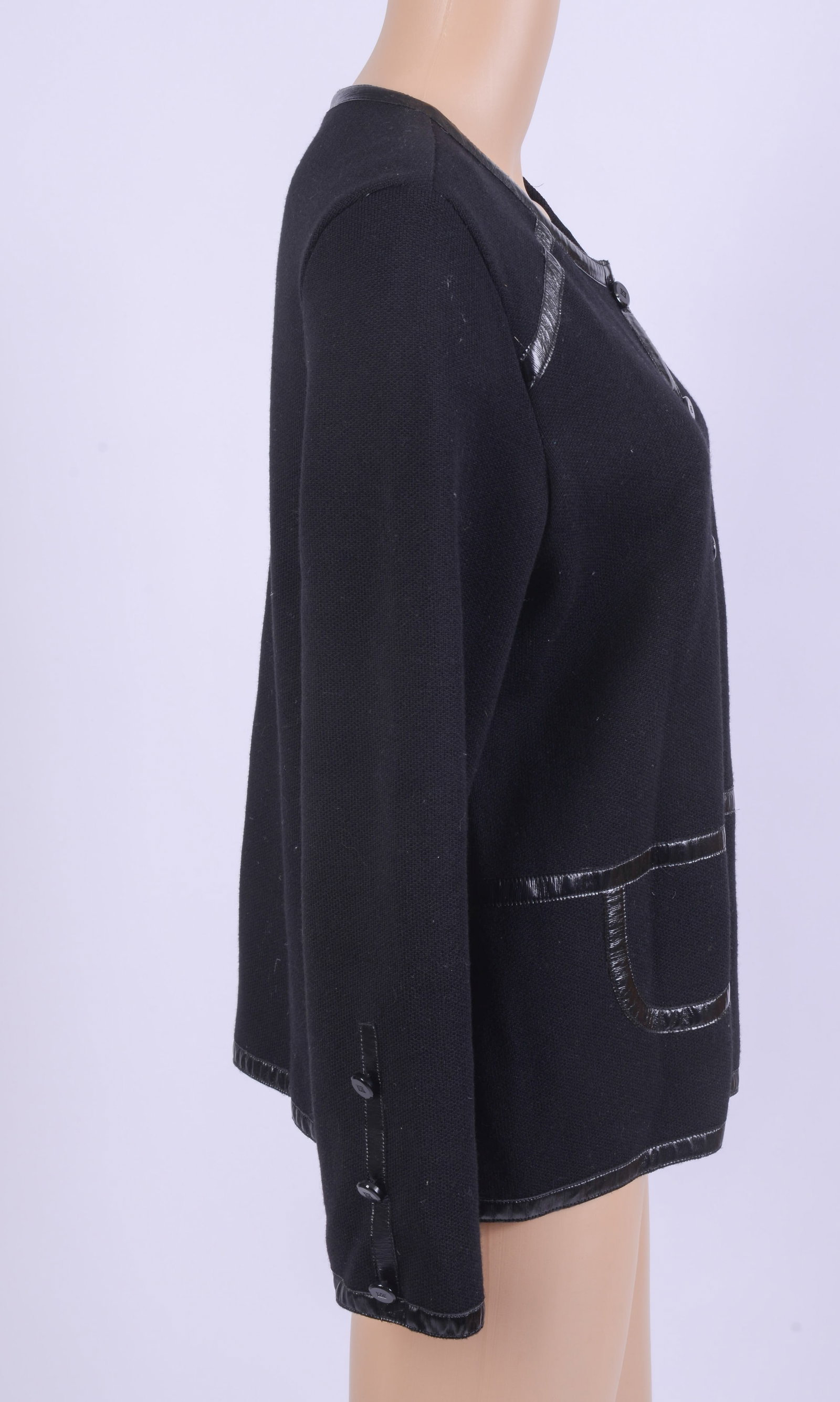 Escada Blazer in Black. - 2