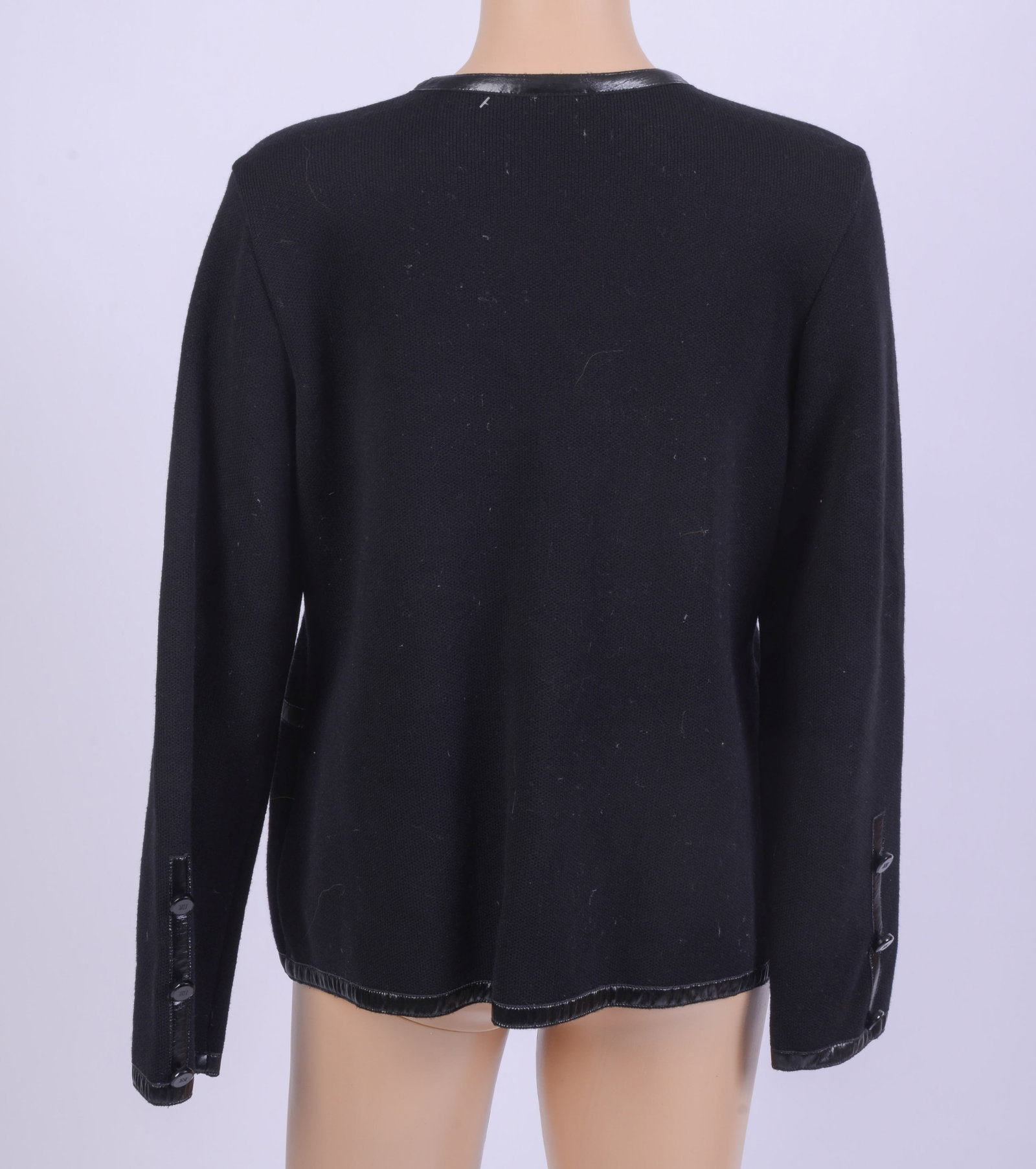 Escada Blazer in Black. - 3