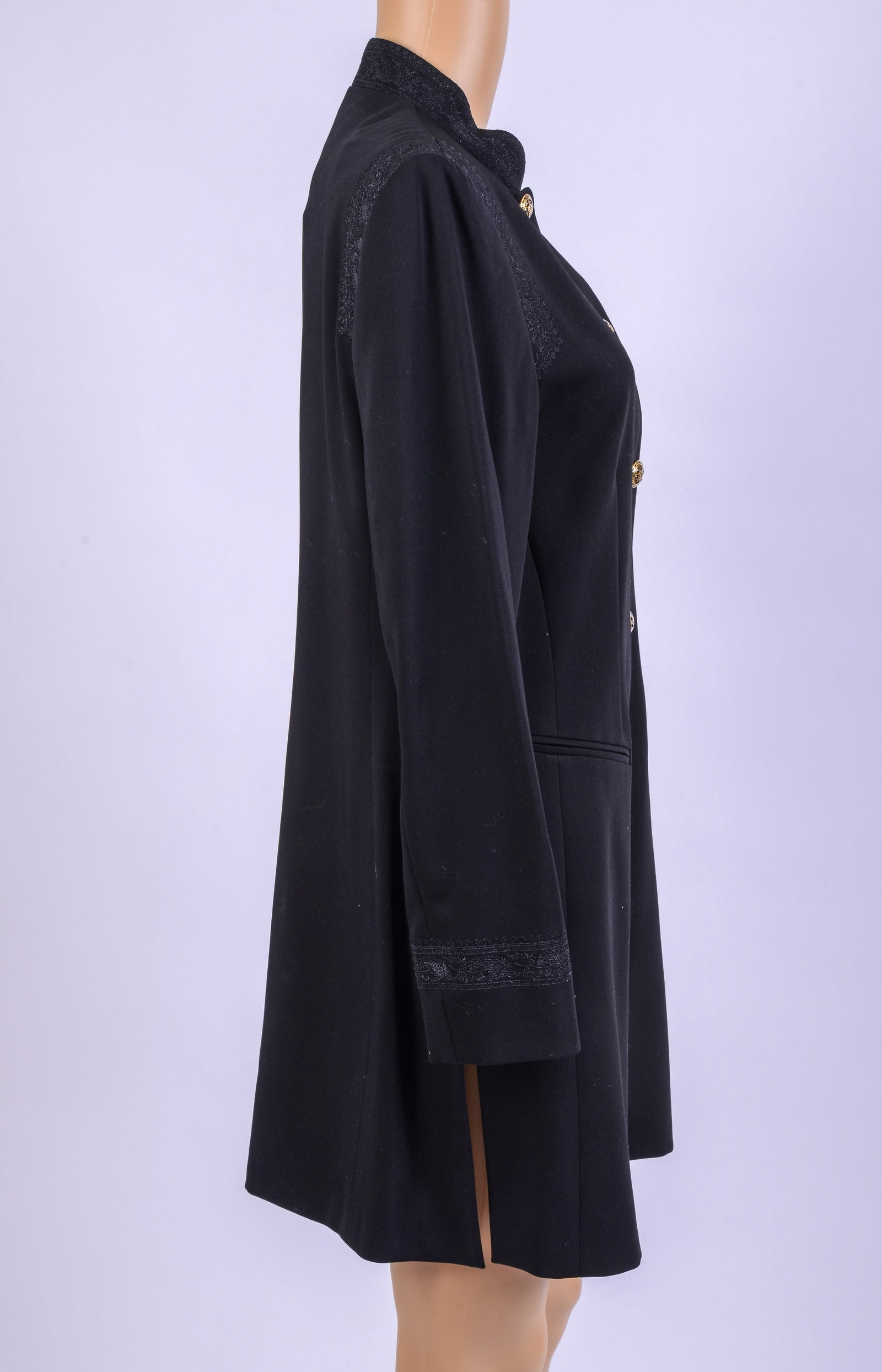 Escada Jacket in Navy. - 4