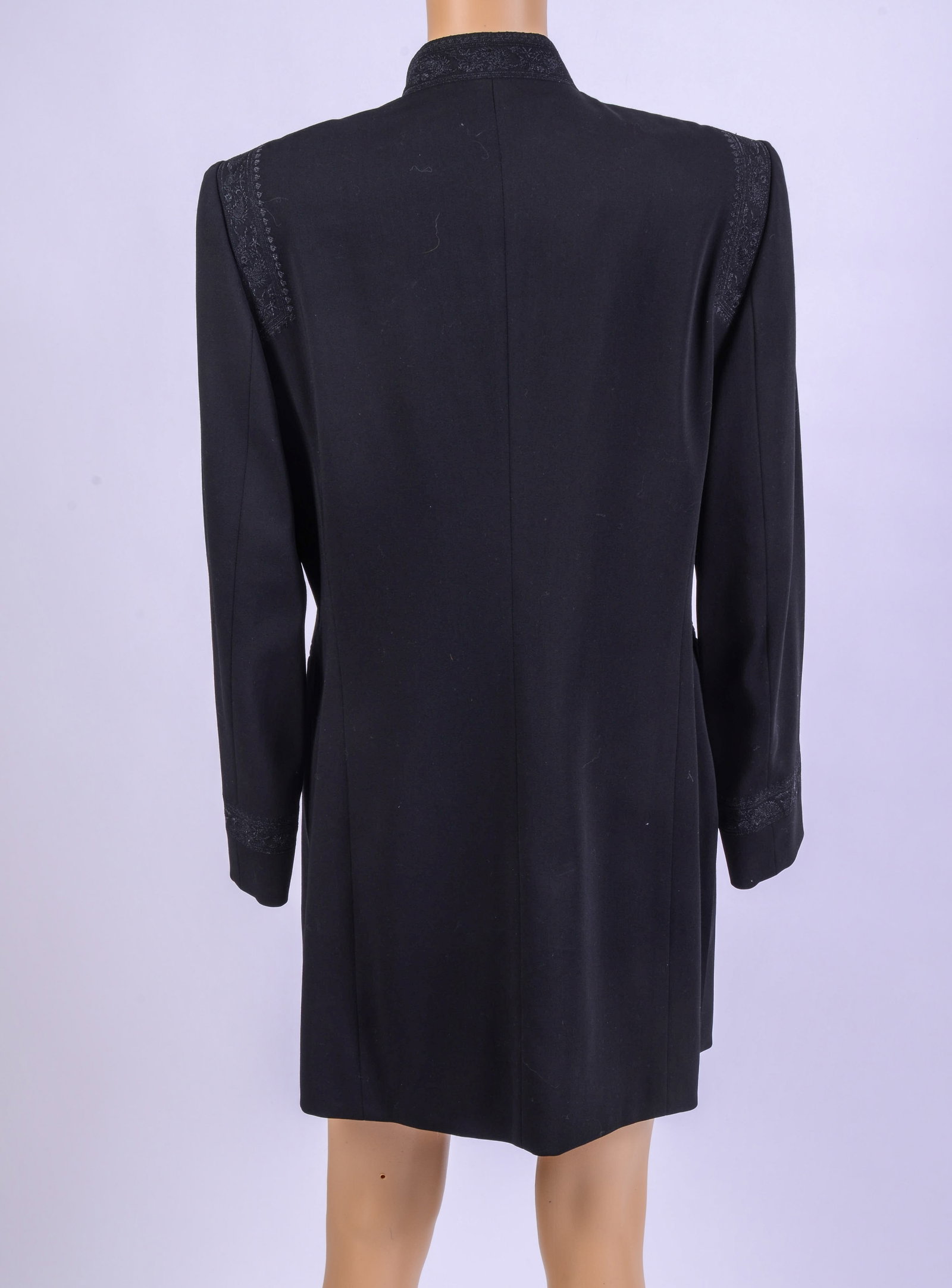 Escada Jacket in Navy. - 5