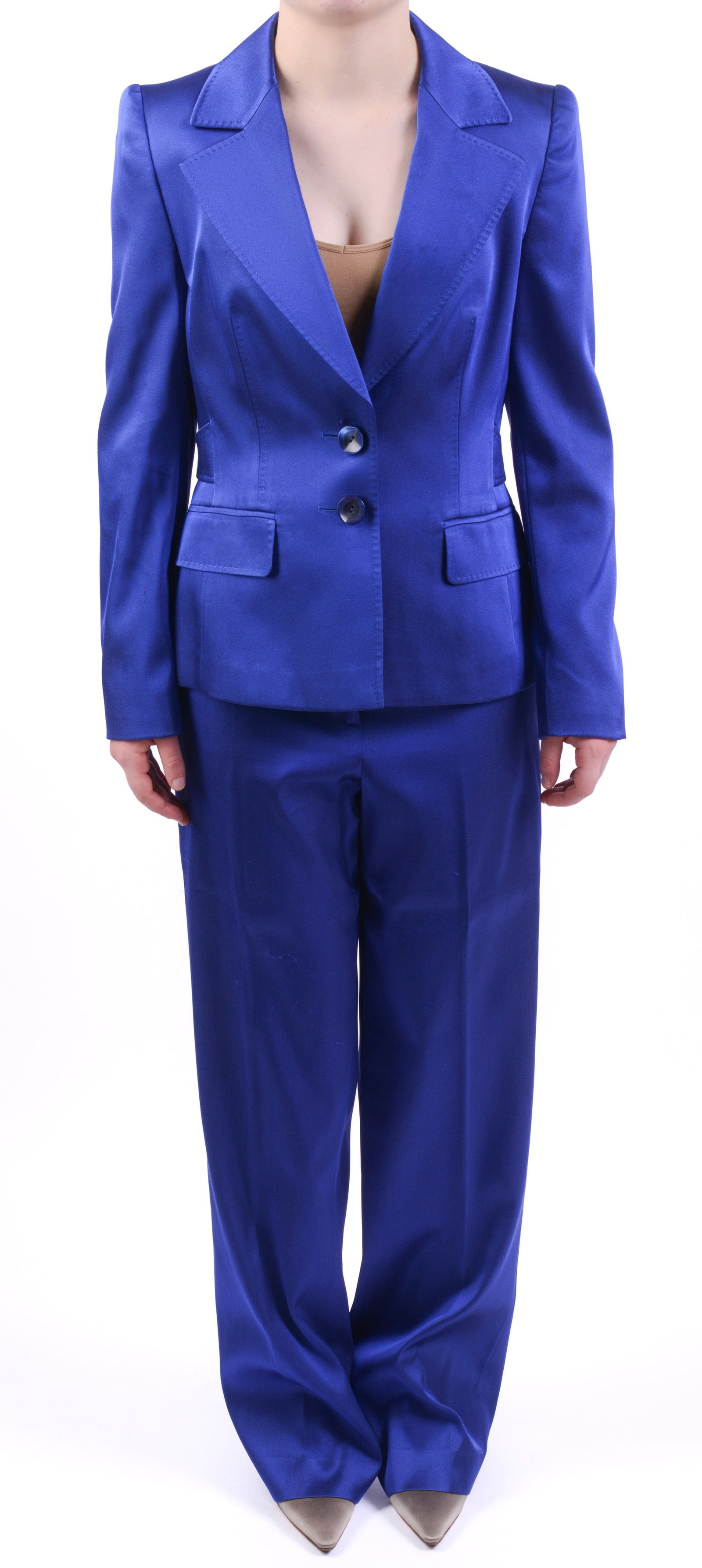 Escada Blazer and Pants in Blue. (1 of 7)