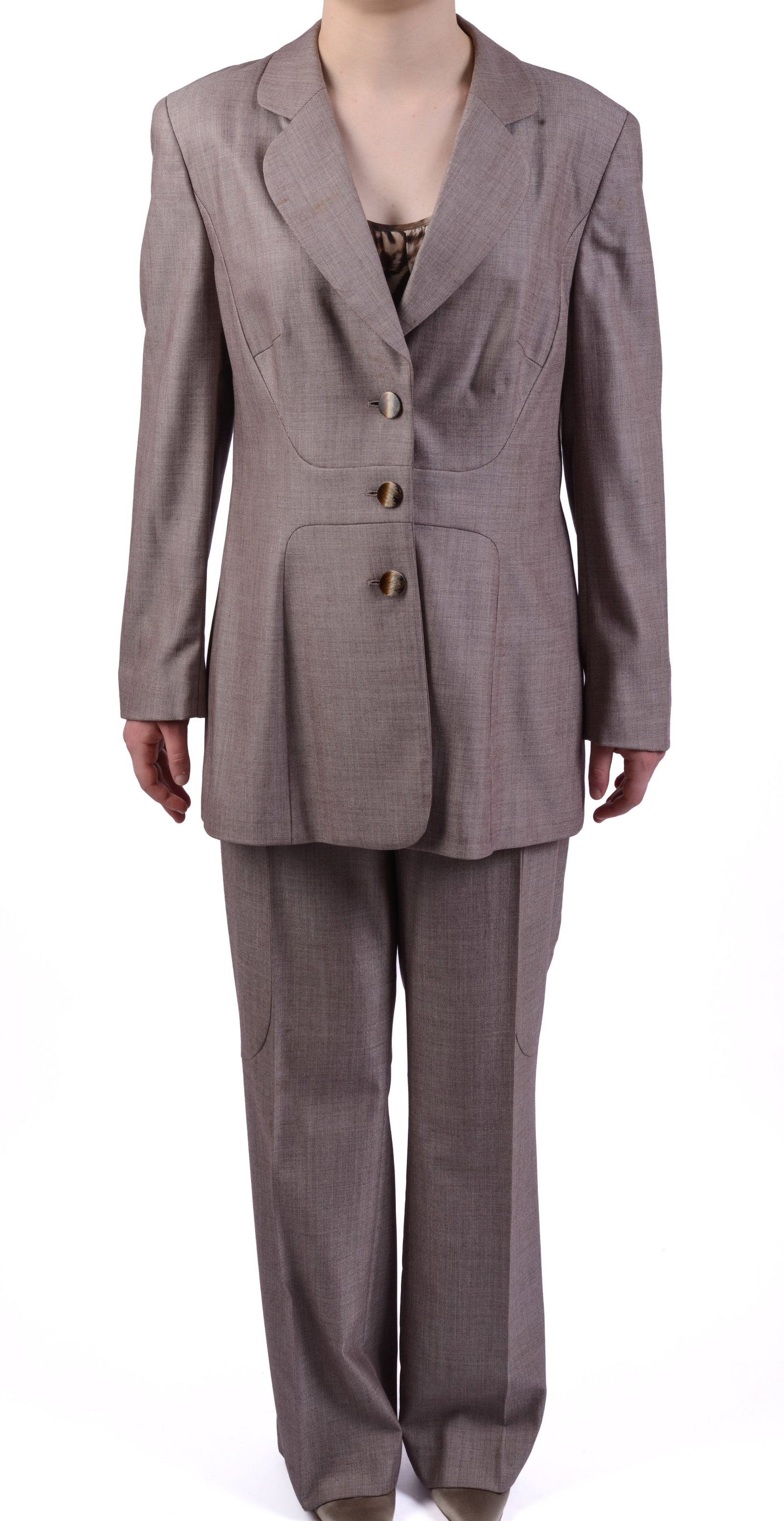 Escada Pant Suit and Animal Print Camisole. (1 of 6)