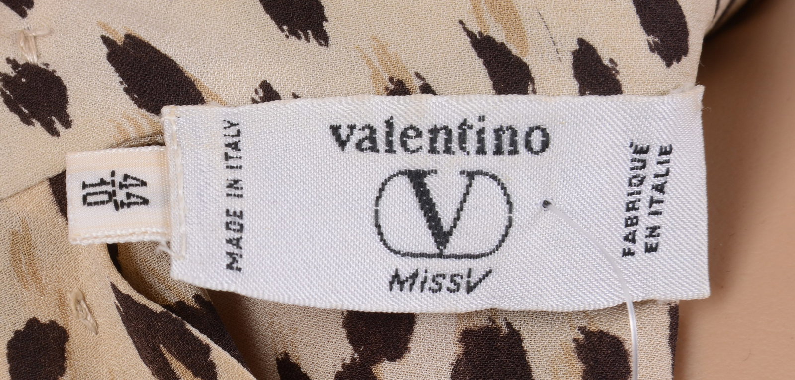 Valentino Leopard Print Silk Blouse. - 5