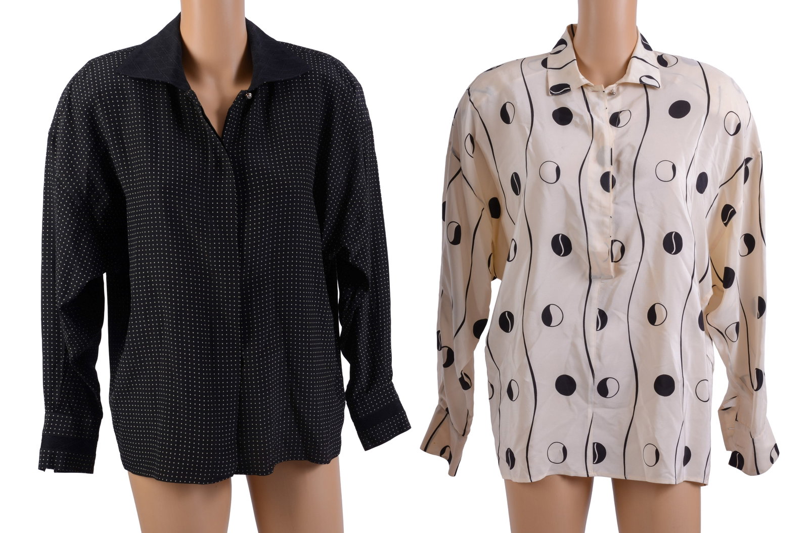 Two Vintage Gianni Versace Blouses. (1 of 3)
