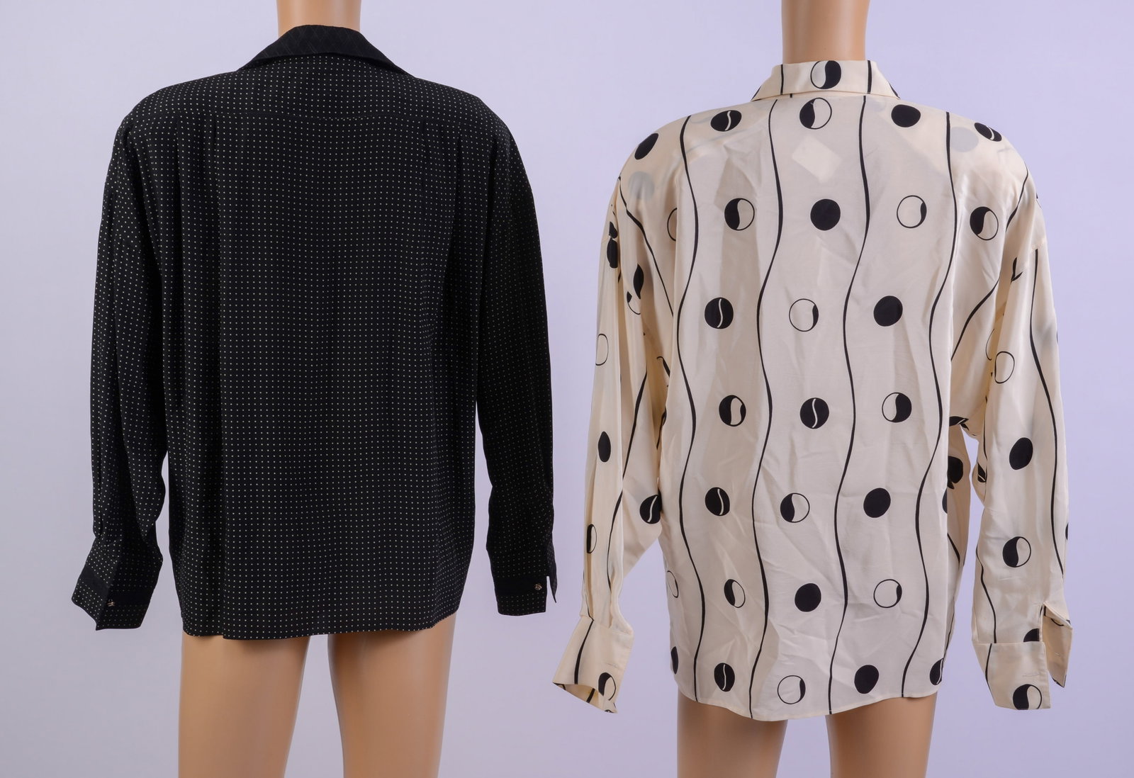 Two Vintage Gianni Versace Blouses. - 2