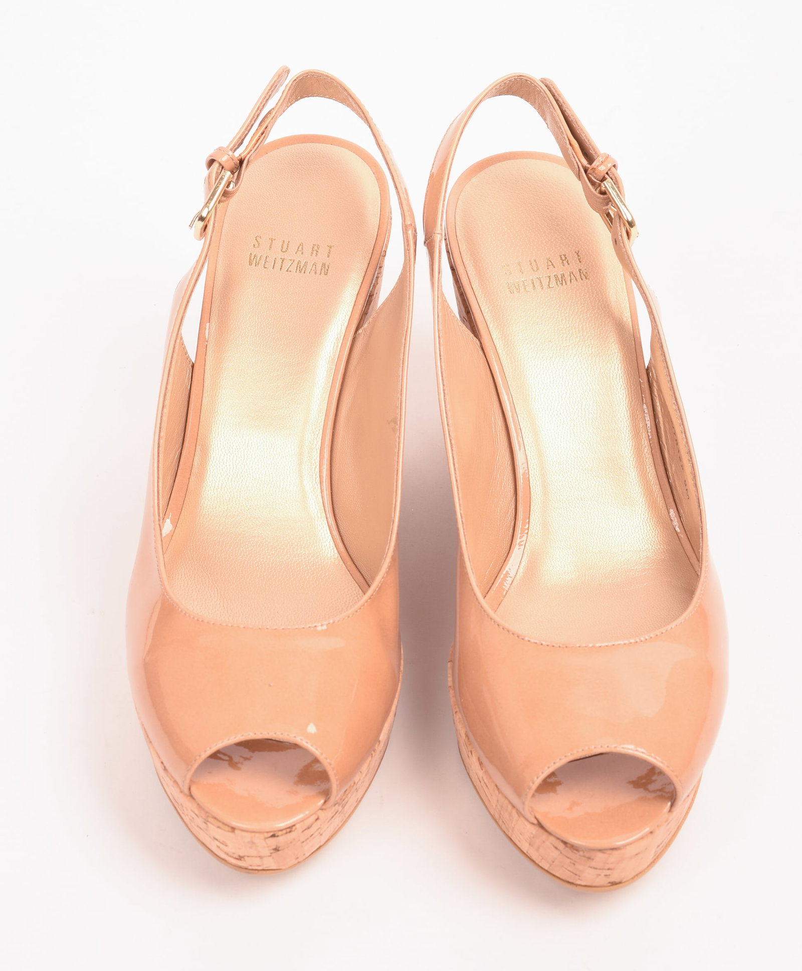 Stuart Weitzman Wedge Sandals, Size 8. - 3