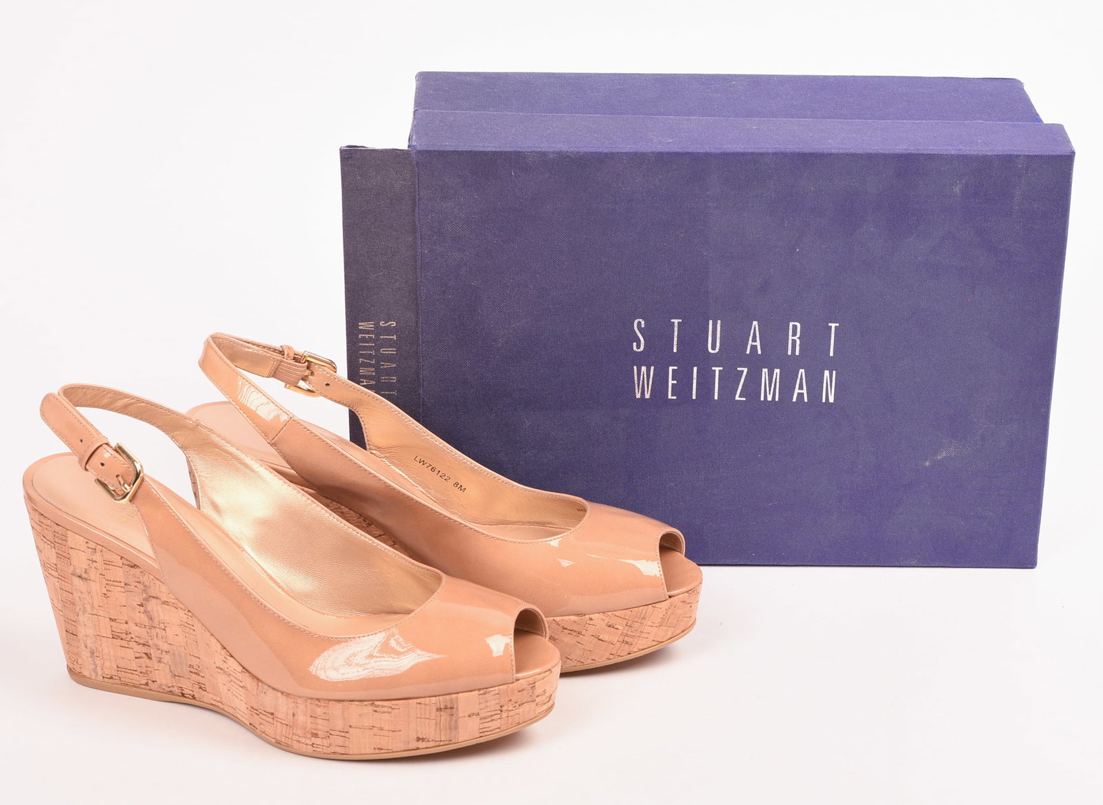 Stuart Weitzman Wedge Sandals, Size 8. - 6