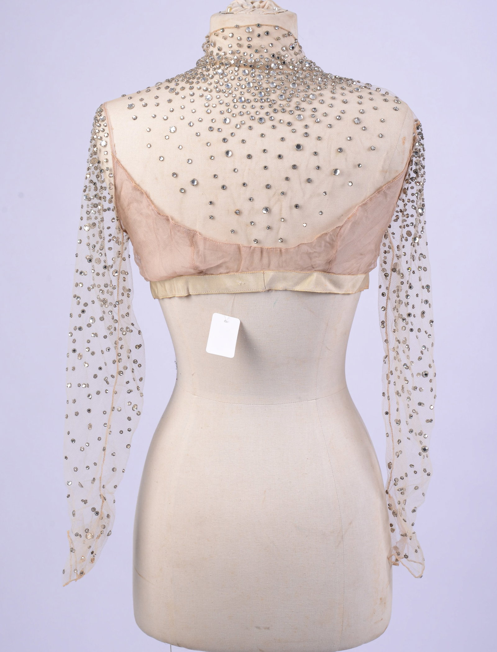 Sequined Mesh Shawl. - 3