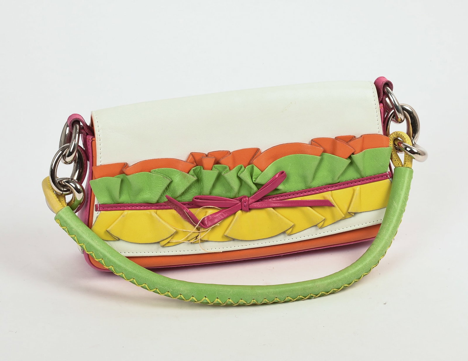 Escada Multi-Colored Clutch. - 2