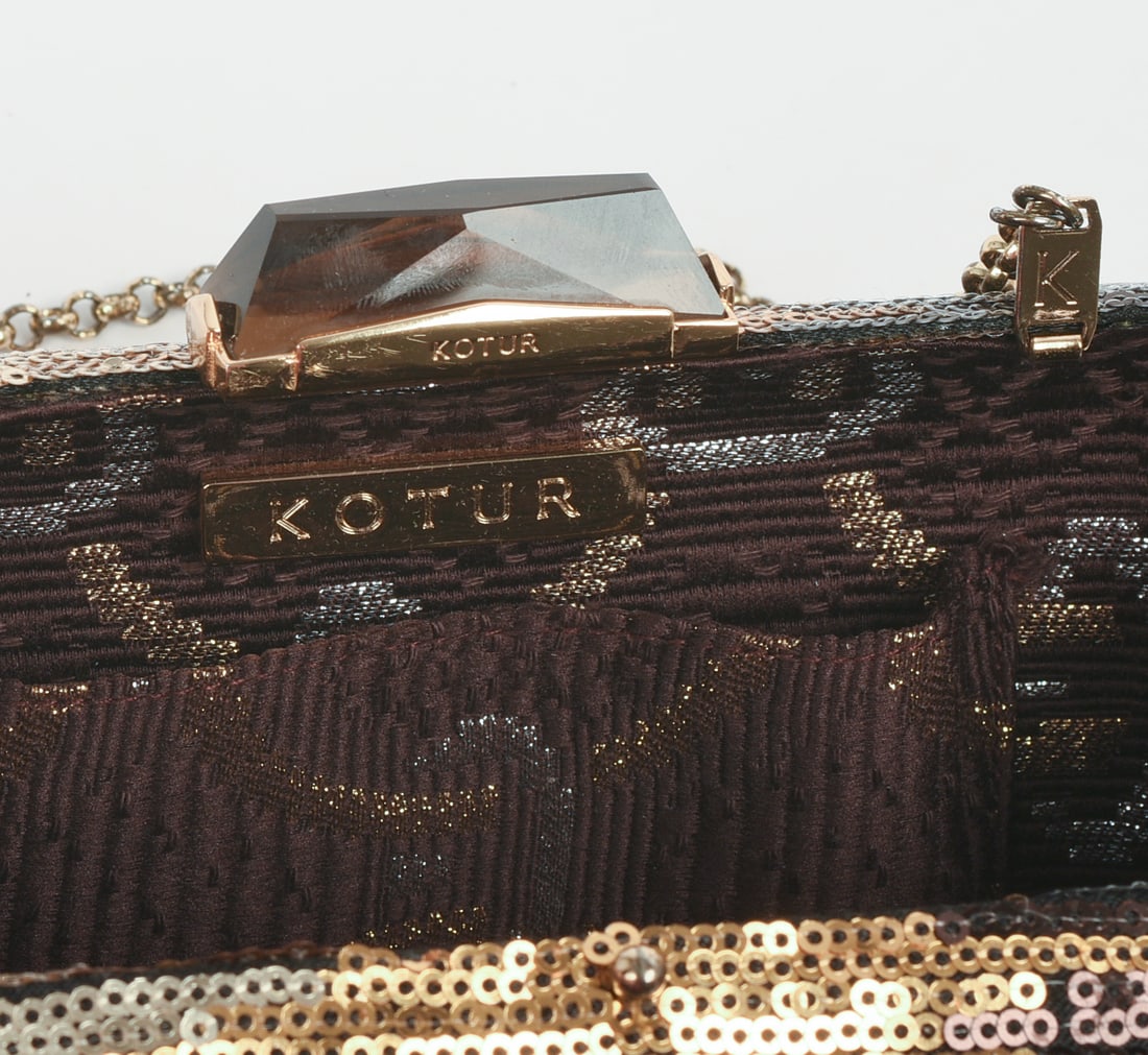 Kotur Sequined Clutch. - 7