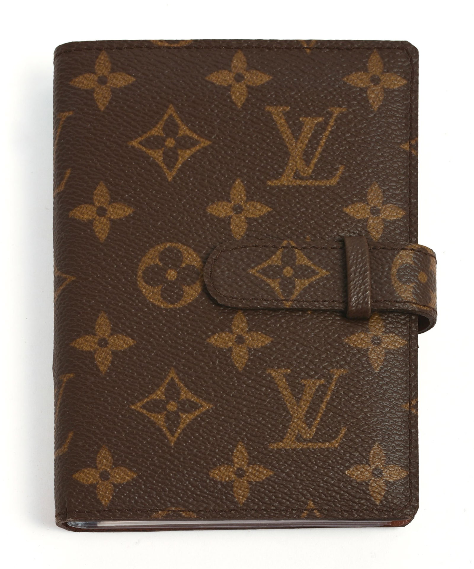 Louis Vuitton Leather Photo Album.: 4.25 x 6 inches. From the collection of Jane Morgan.